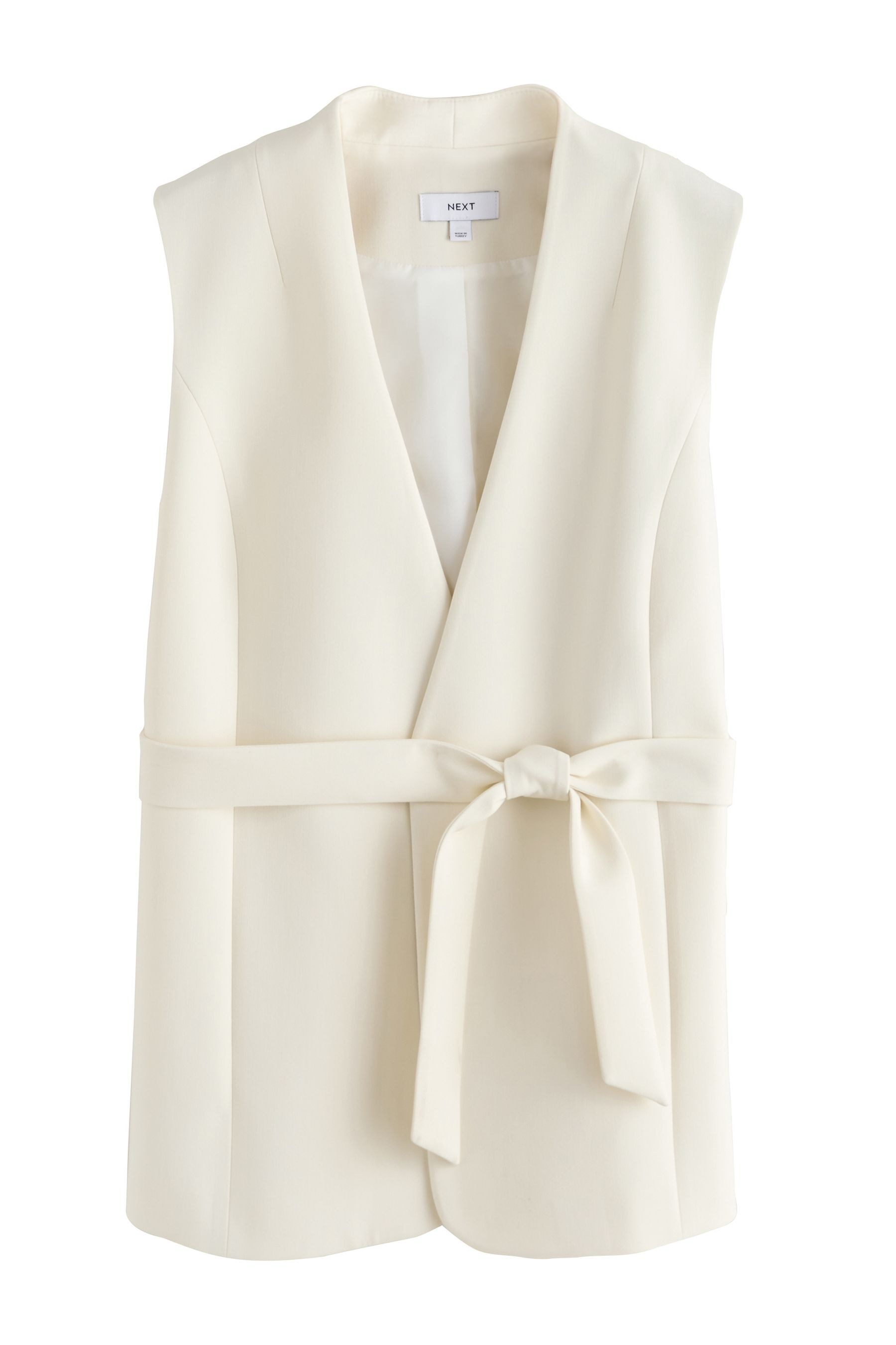 Next Anzugweste Top mit Gürtel (1-tlg)