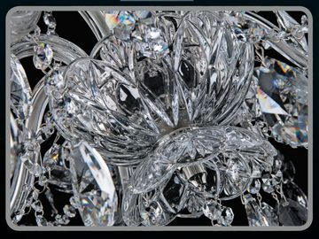 JVmoebel Kronleuchter Kristall Kronleuchter Deckenleuchte Leuchte Elite Bohemia Seashell, Transparent-Amber