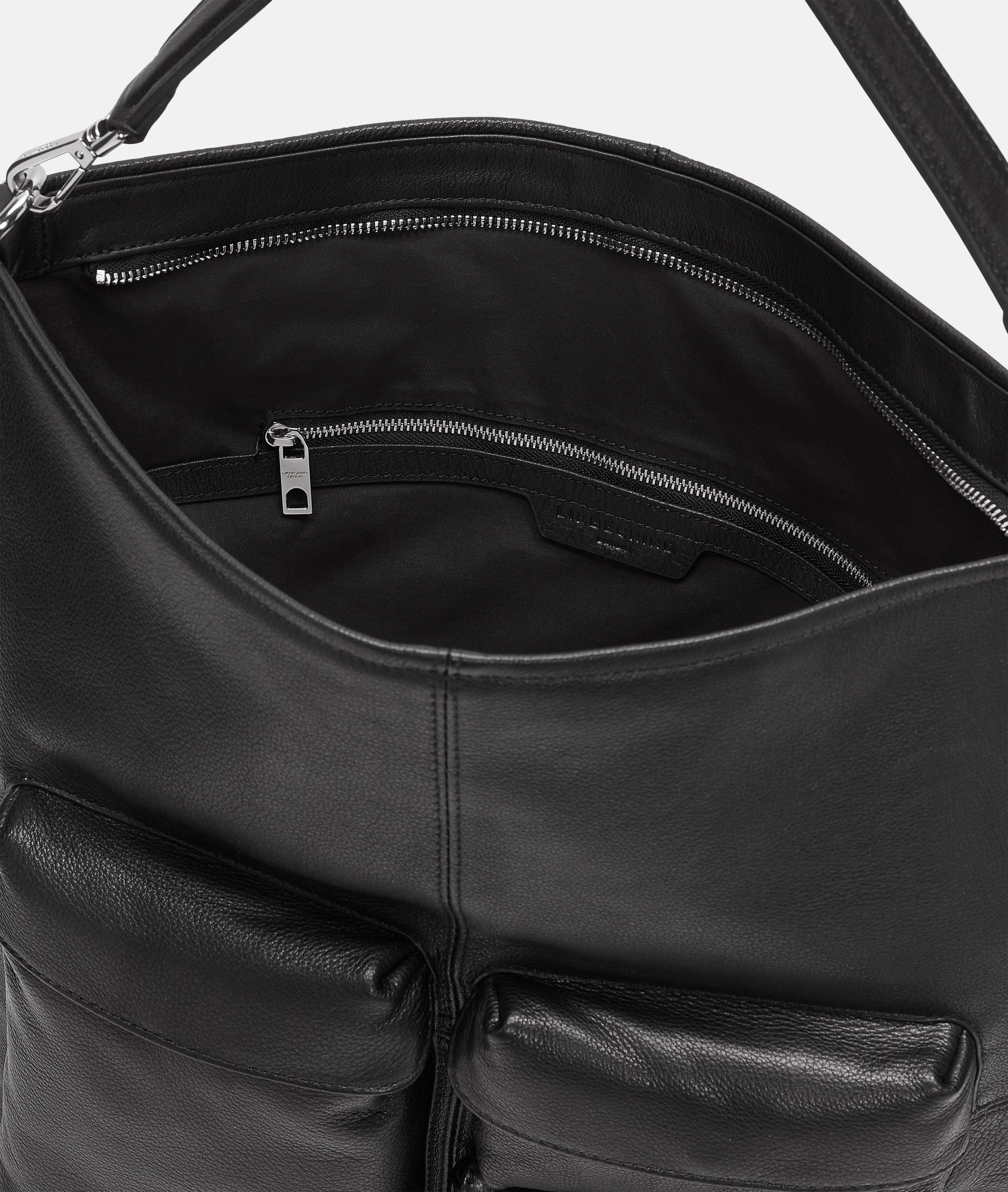 Liebeskind Berlin Schultertasche Archive LK 204 Hobo M, Geräumige Hobo-Bag aus weichem Leder