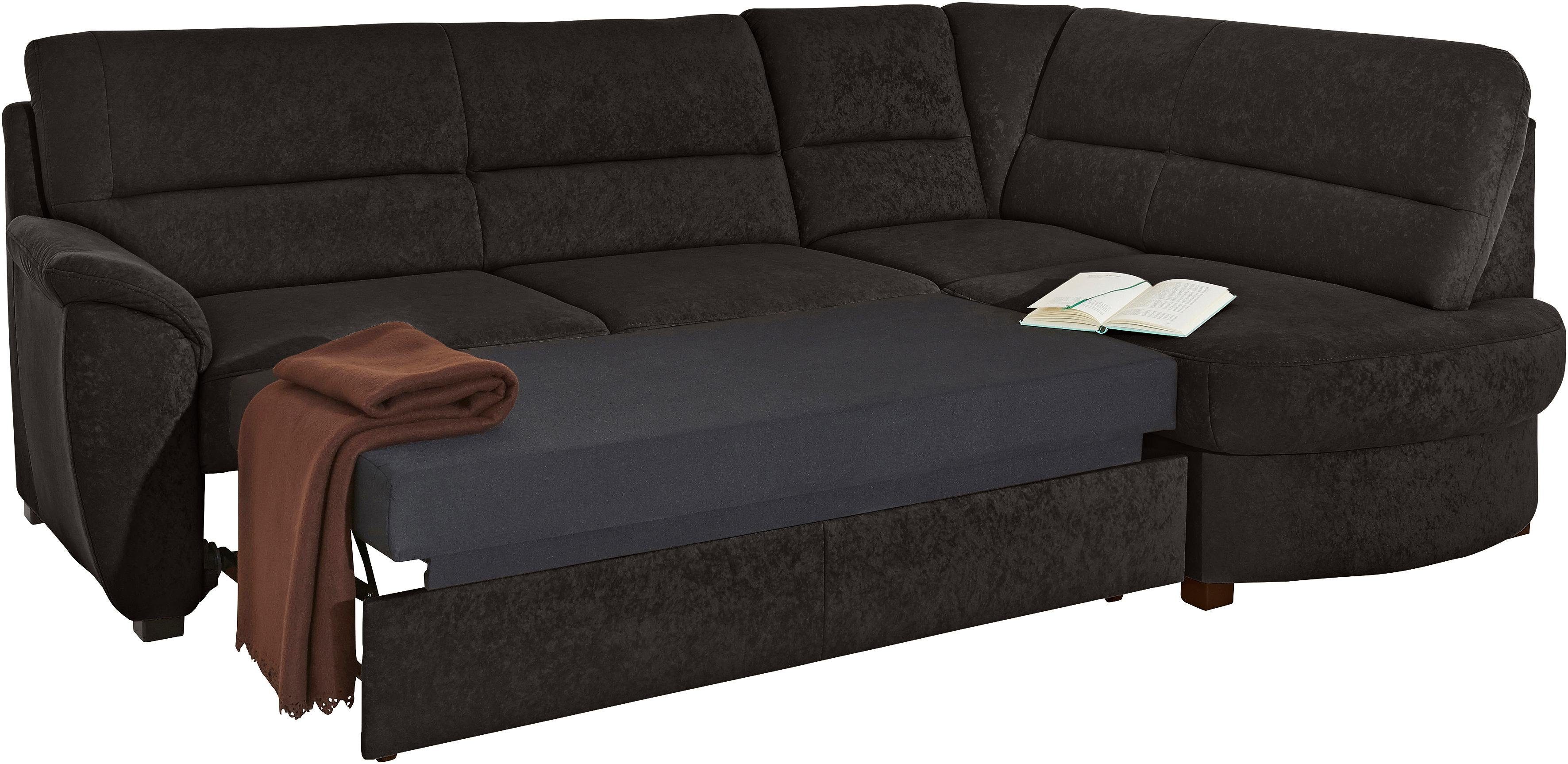 sit&more Ecksofa "Pablo L-Form", wahlweise mit Bettfunktion günstig online kaufen