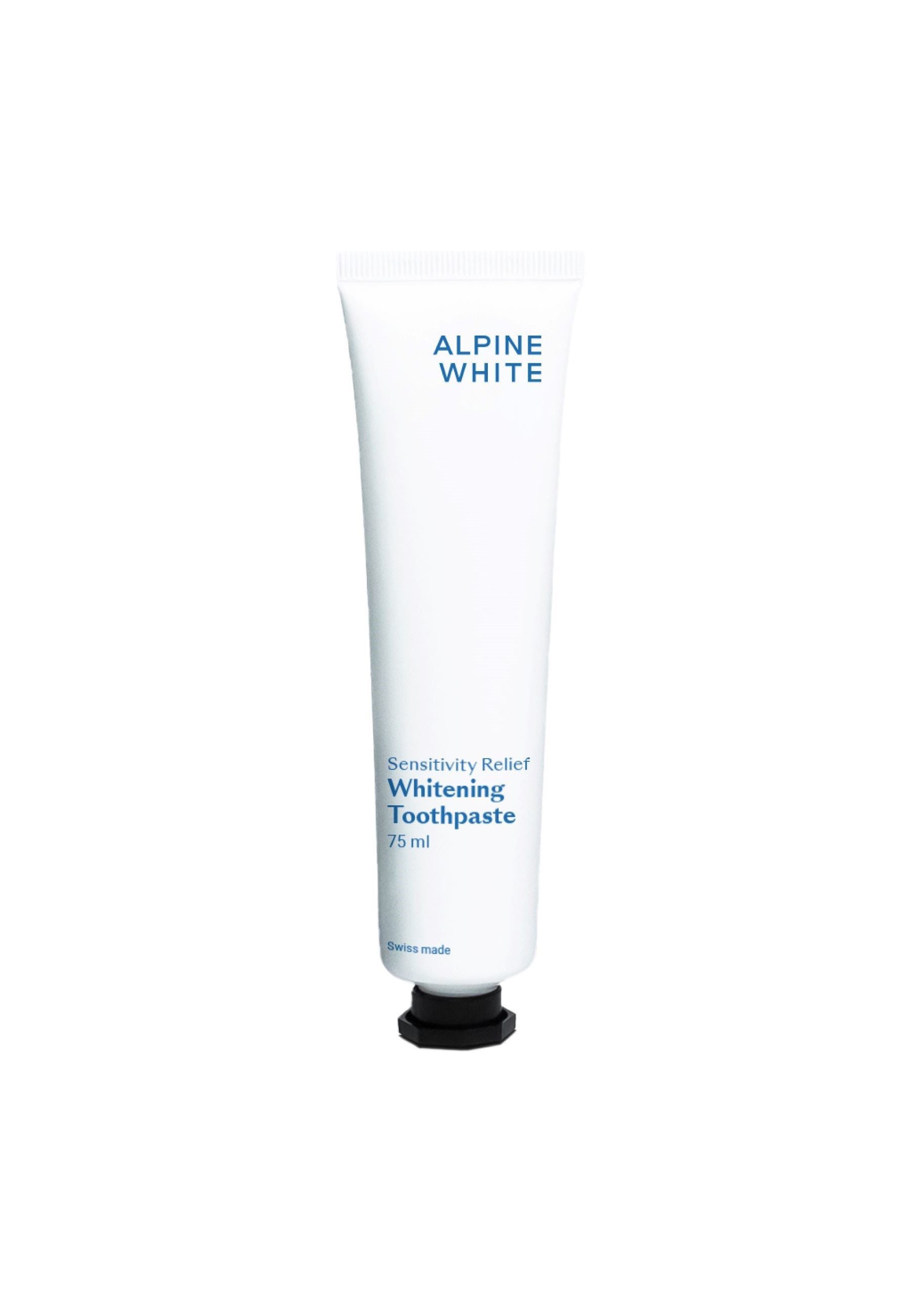 ALPINE WHITE Zahnpasta Sensitivity Relief, mit Calziumcarbonat und Hydroxylapatit