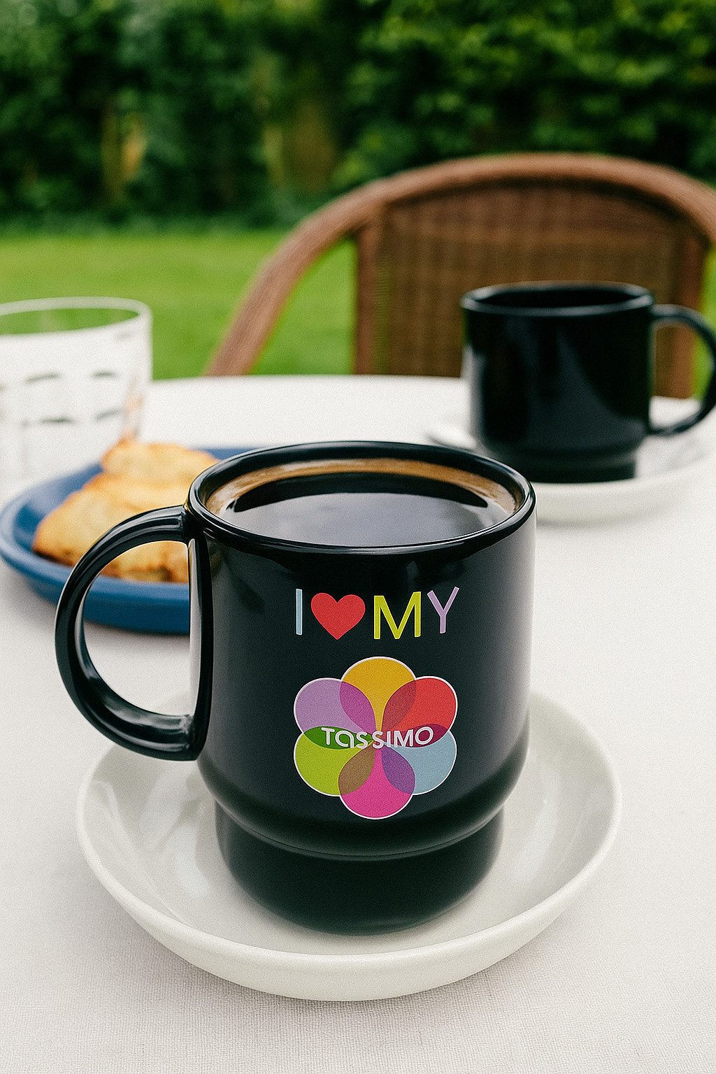 TUPPERWARE Кружки I LOVE MY TASSIMO, Kunststoff, Tasse Kaffeetasse Plastik Camping