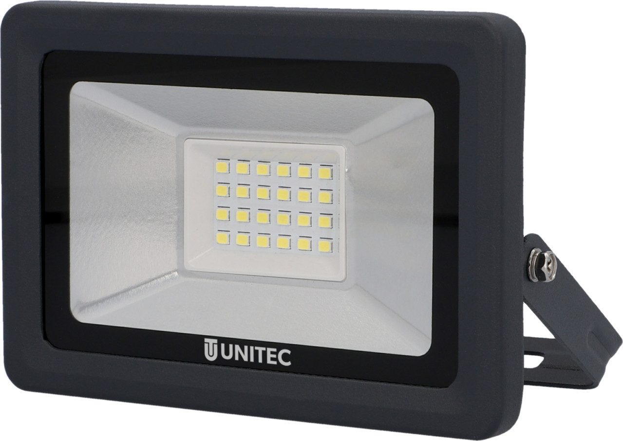 UNITEC Wandstrahler UniTec LED Strahler anthrazit 14 W 1700 lm, Inkl. Leuchtmittel, Nicht dimmbar ohne Bewegungsmelder