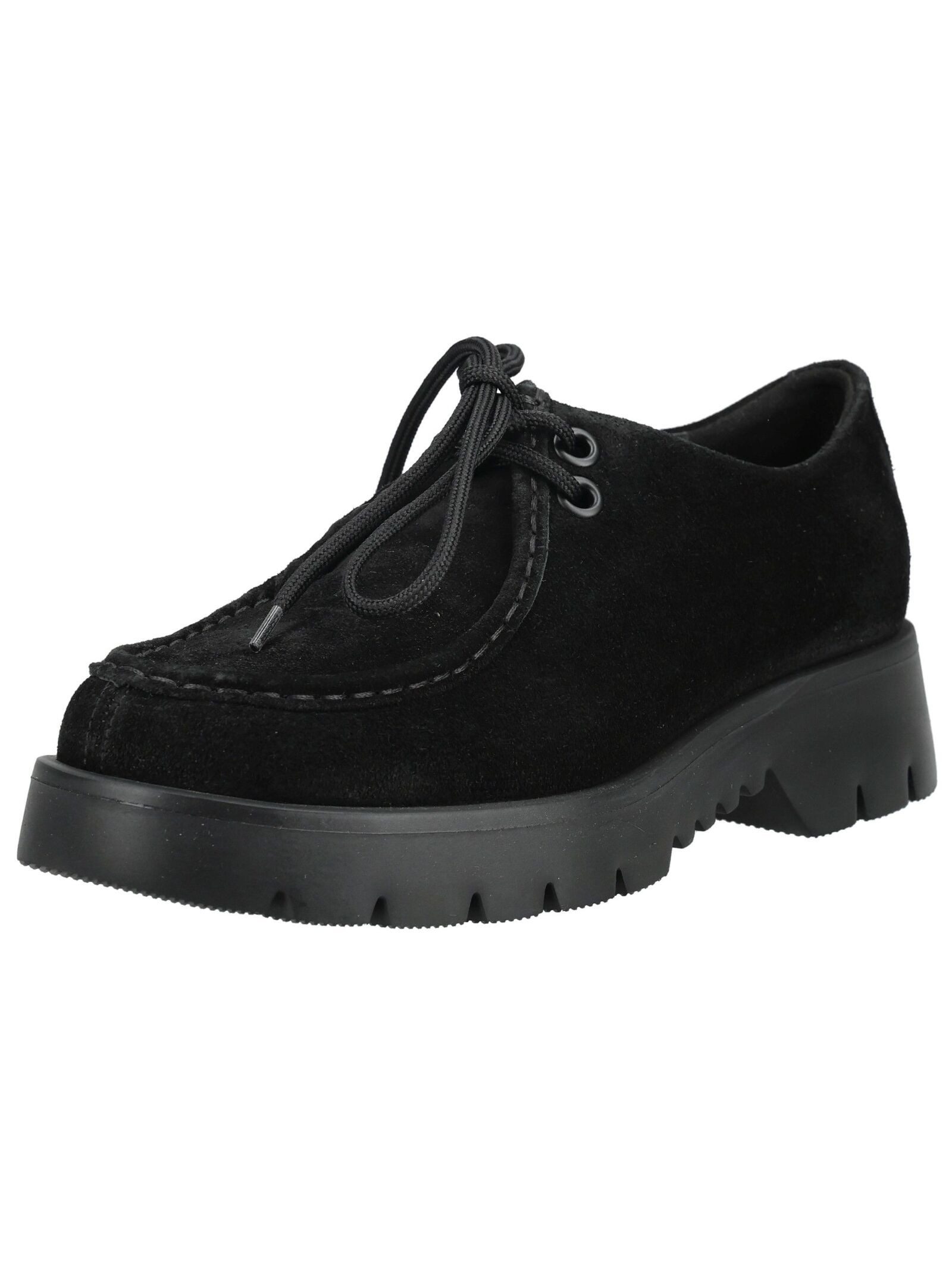 Högl Högl Halbschuhe Veloursleder Schnürschuh