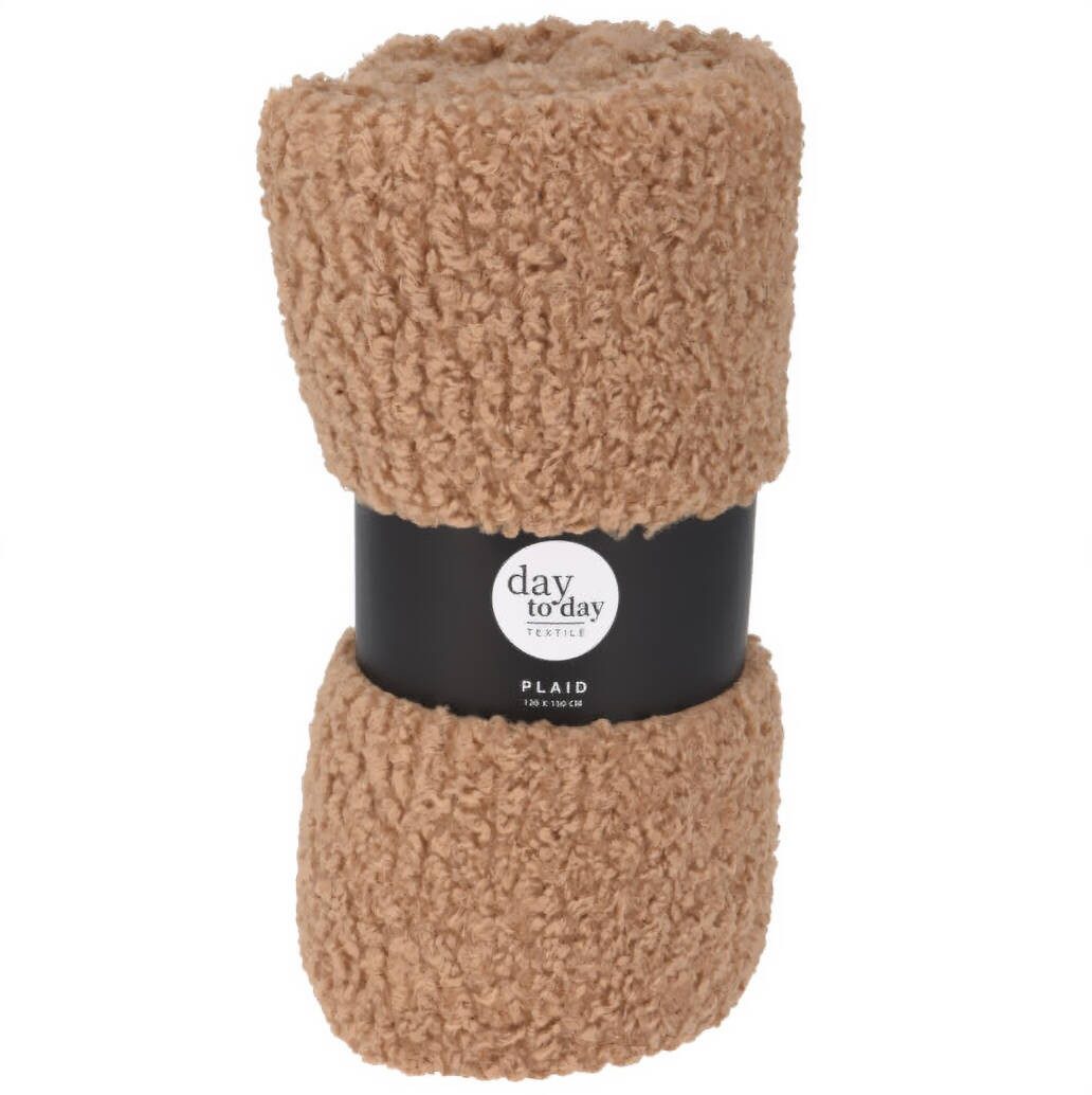 Wohndecke Kuschelige Bouclé-Decke TEDDY, 150 x 120 cm, Home & styling collection
