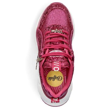 Buffalo Buffalo Damen Chunky Sneaker Binary Glitter pink Sneaker