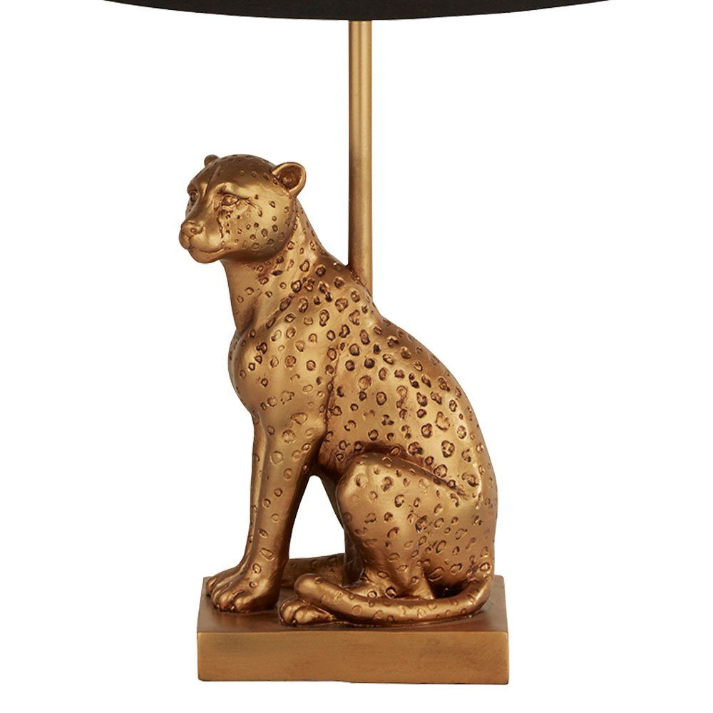 nicht Lese Beistell Nacht Leuchtmittel Tisch Tischleuchte, etc-shop Lampe Design Zimmer Schlaf Gepard inklusive,