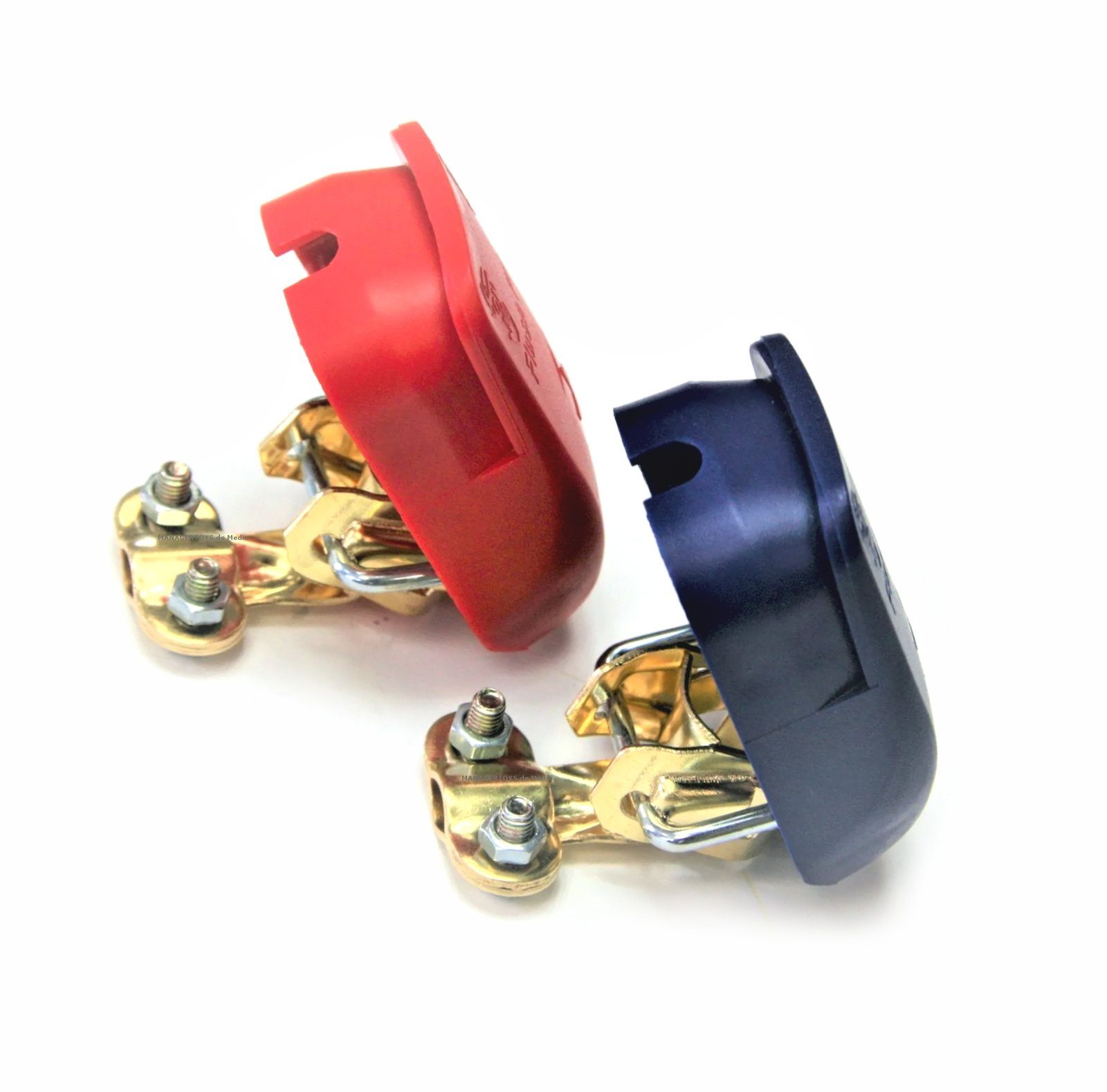 IWH Batteriepolklemme Batteriepol Schnellverbinder Set Batterie Klemme Verbinder Quick Fix