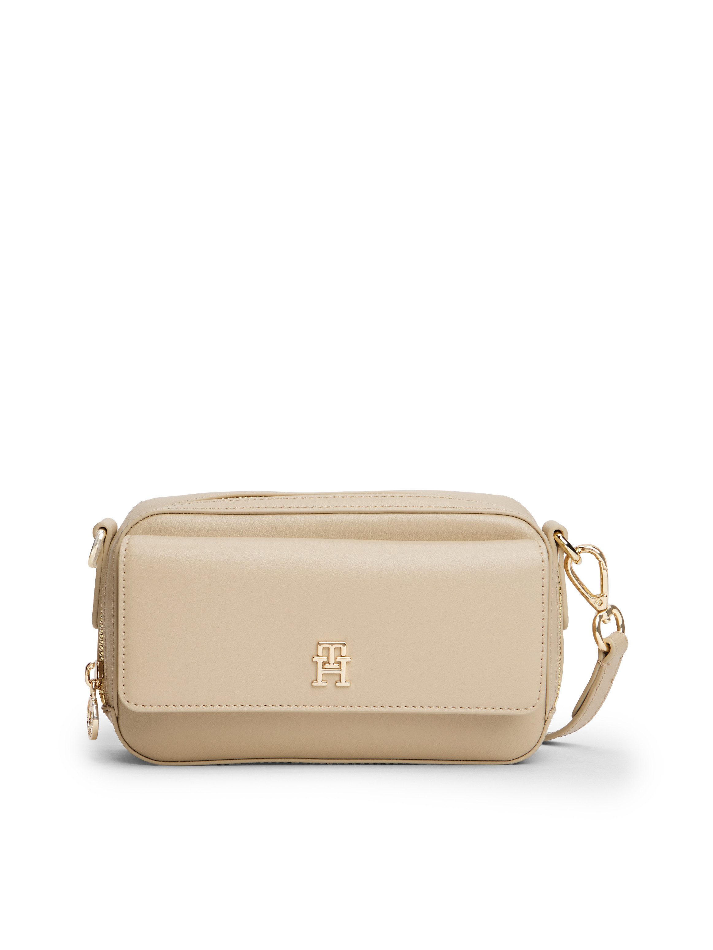 Tommy Hilfiger Mini Bag TH ICON CAMERA BAG, Damen Umhängetasche, Schultertasche mit TH-Logoemblem
