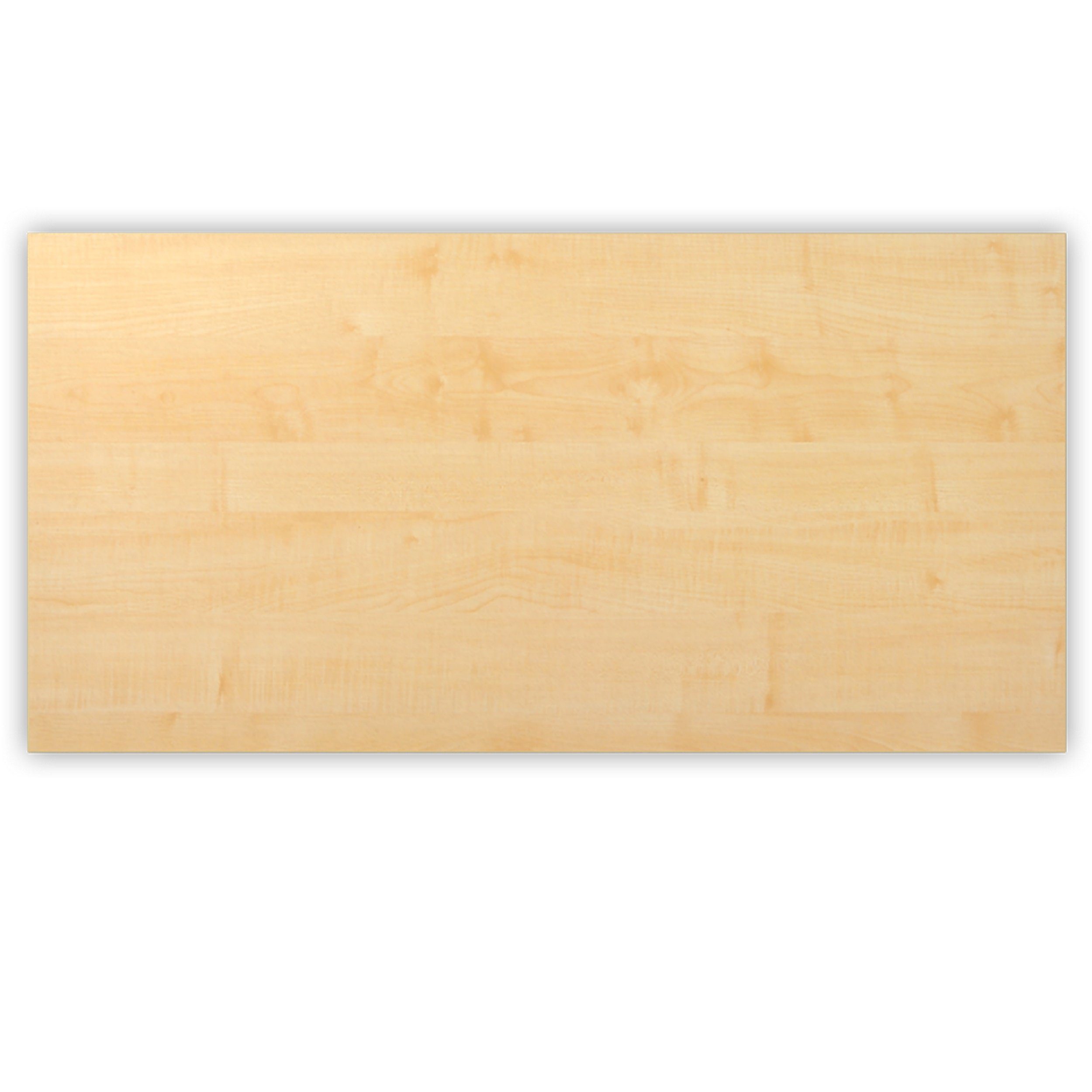 bümö Tischplatte bümö Schreibtischplatte, Rechteck: 160 x 80 cm- Dekor: Ahorn