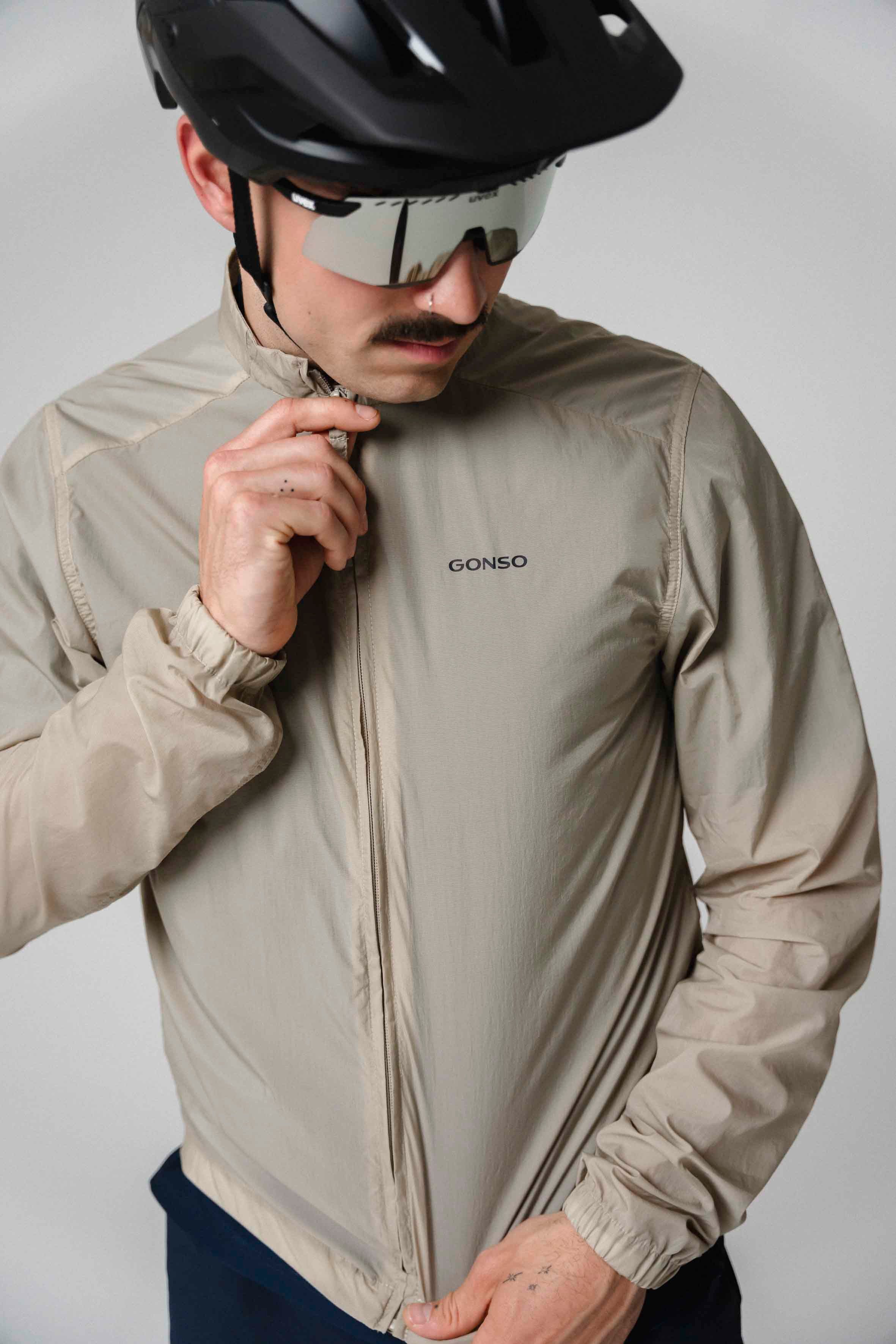 Gonso Windbreaker Adventure Jacket Wind M Herren Windjacke, leichte u. winddichte Fahrradjacke, geringes Packmaß