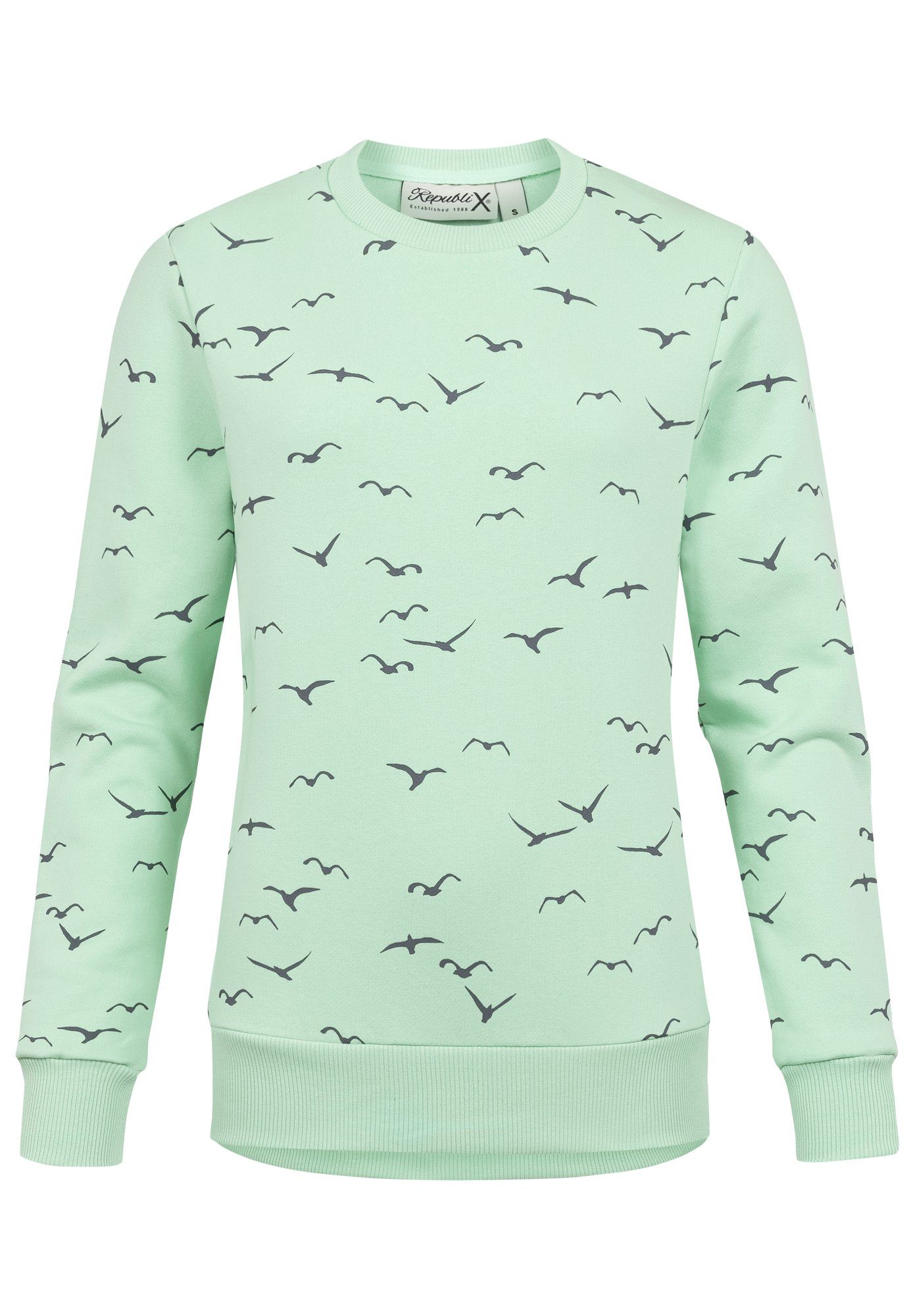 REPUBLIX Sweatshirt ANA Damen Print Kapuzenpullover günstig online kaufen