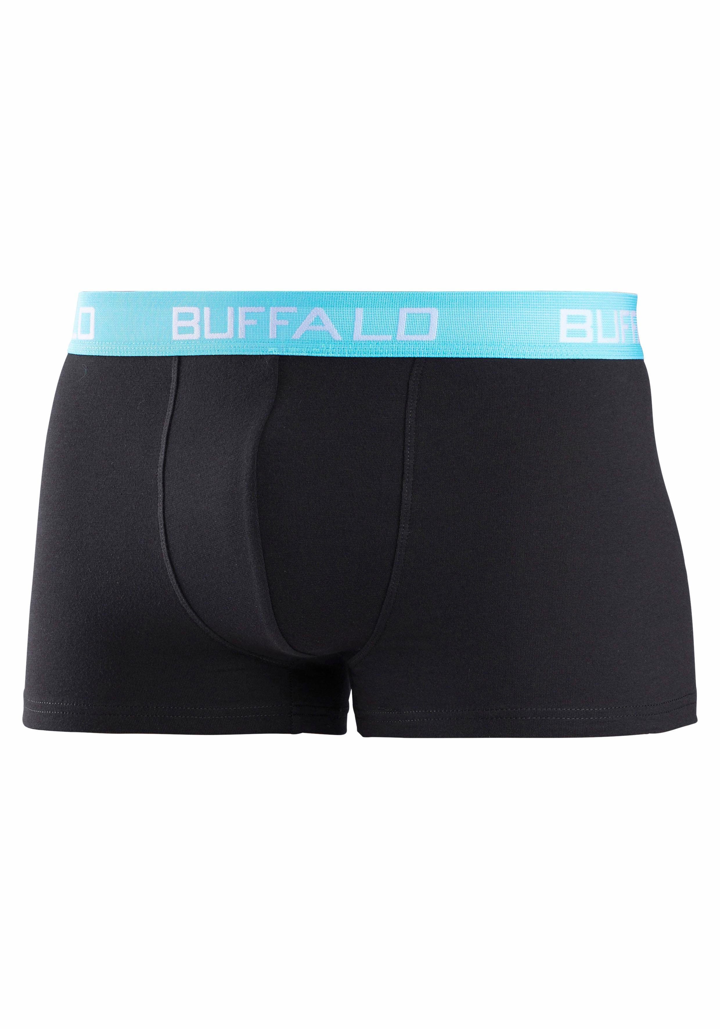 Buffalo Boxer Boxershorts für Jungen (Packung, 3-St) mit kontrastfarbenem Bündchen – Bild 2 von 5