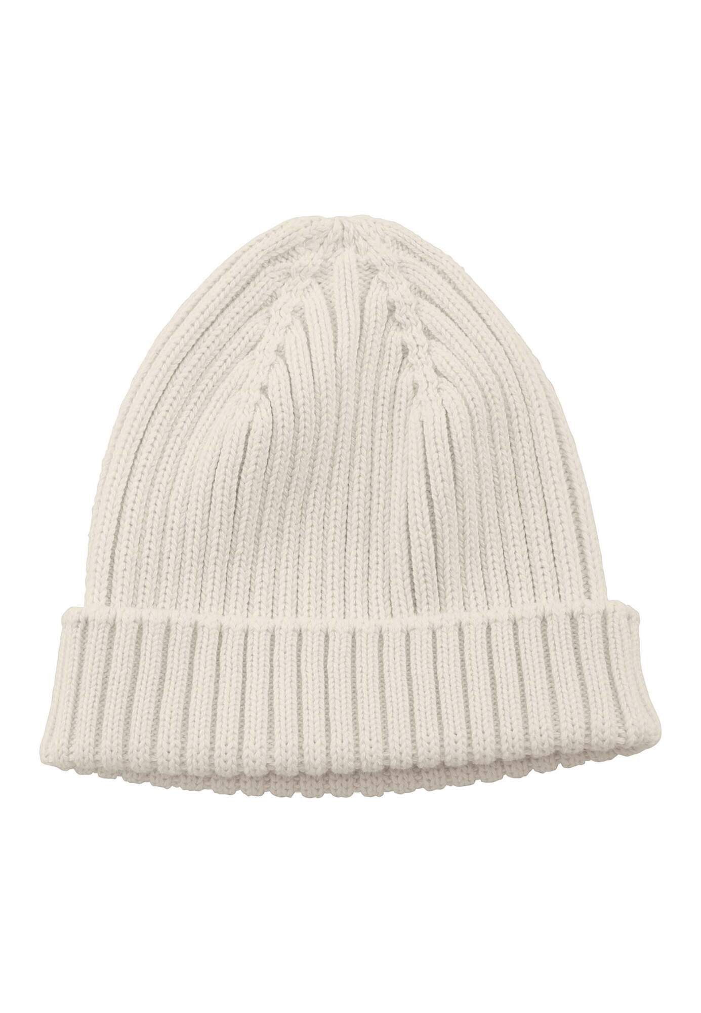 Hessnatur Strickmütze aus reiner Bio-Baumwolle (1-St)