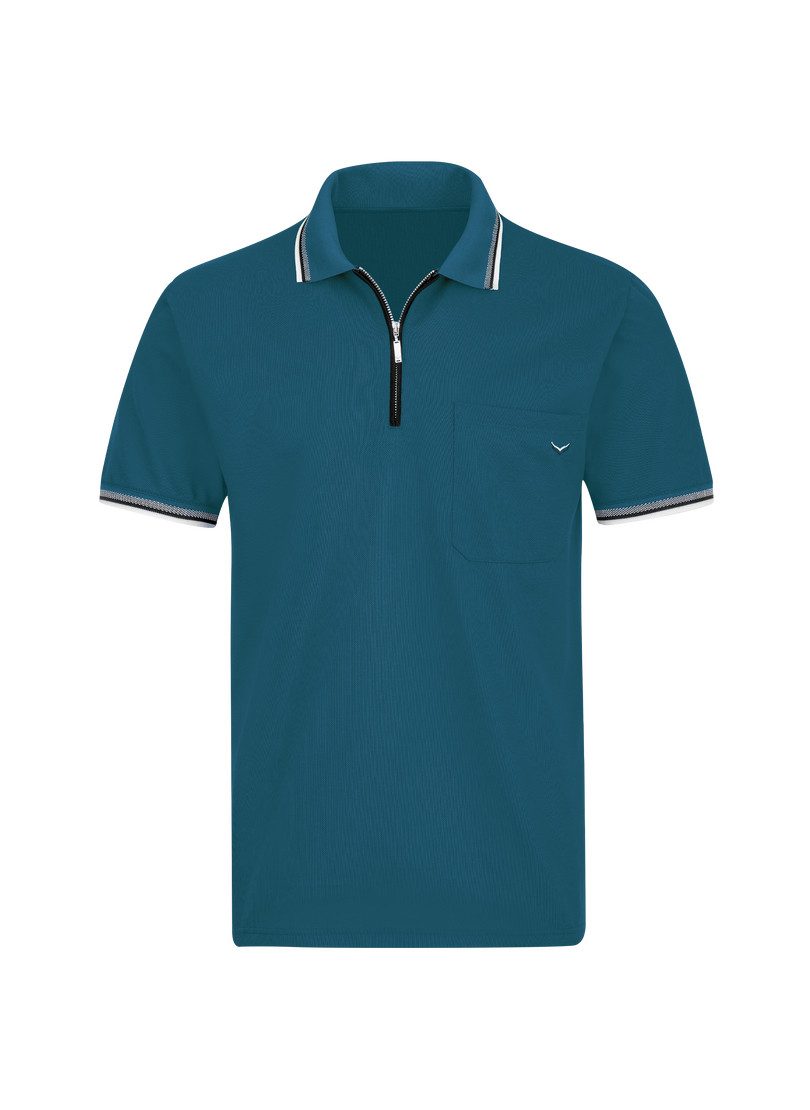 Trigema Poloshirt TRIGEMA Poloshirt mit Reißverschluss günstig online kaufen