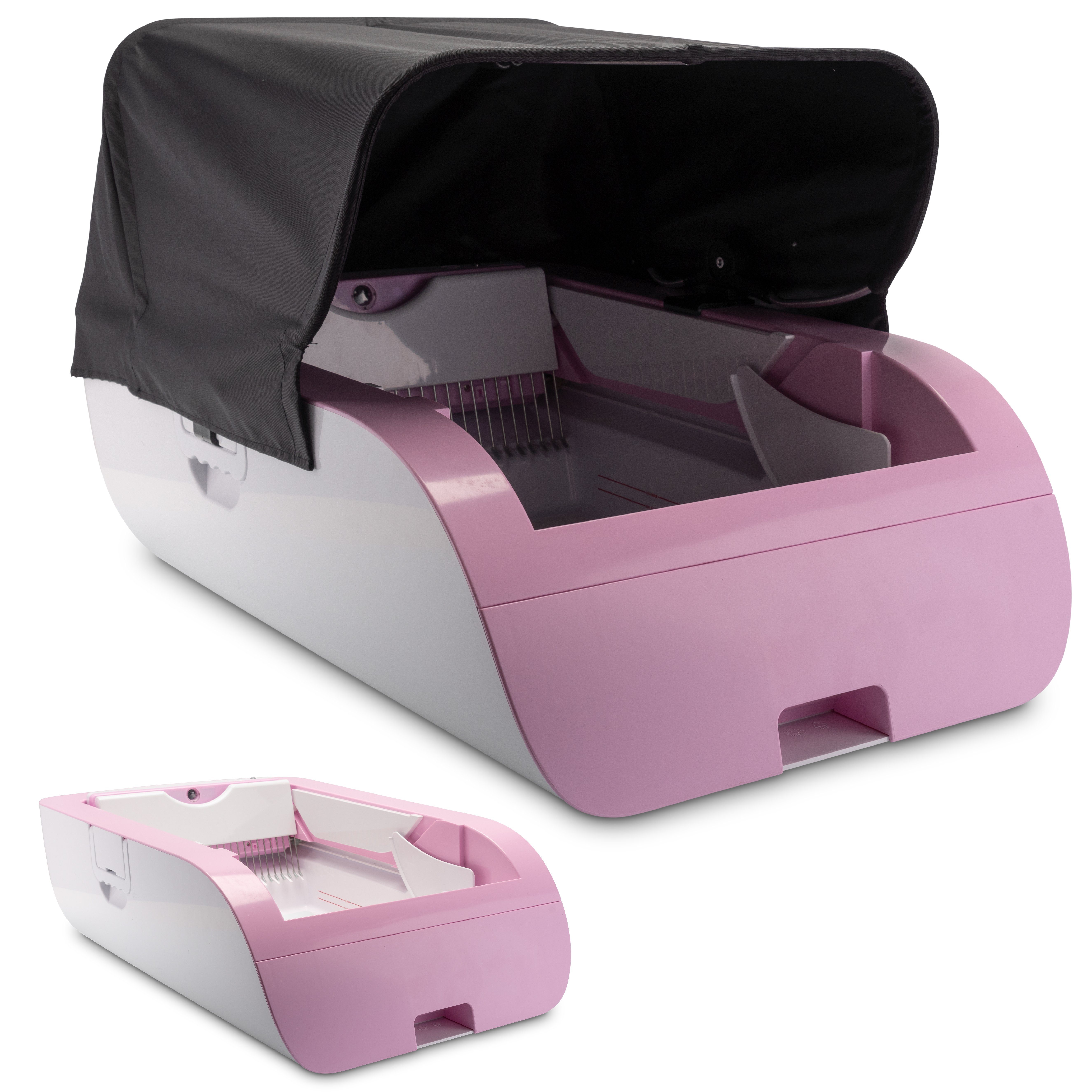 ELEGX Katzentoiletteneinlagen – 80 Stück, Extra Dick (3 Mm), Für Selbstreinigende Katzentoiletten, 68,8 X 32,8 Cm
