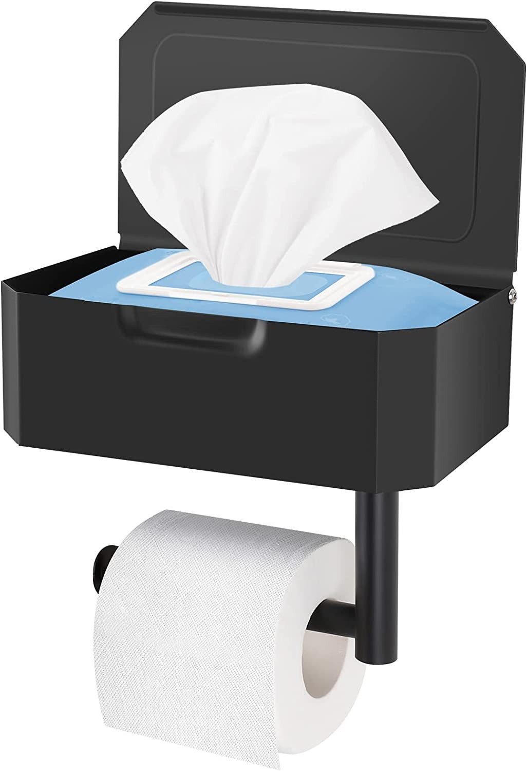 Refined Living Toilettenpapierhalter Klopapierhalter mit Feuchttücherbox, günstig online kaufen