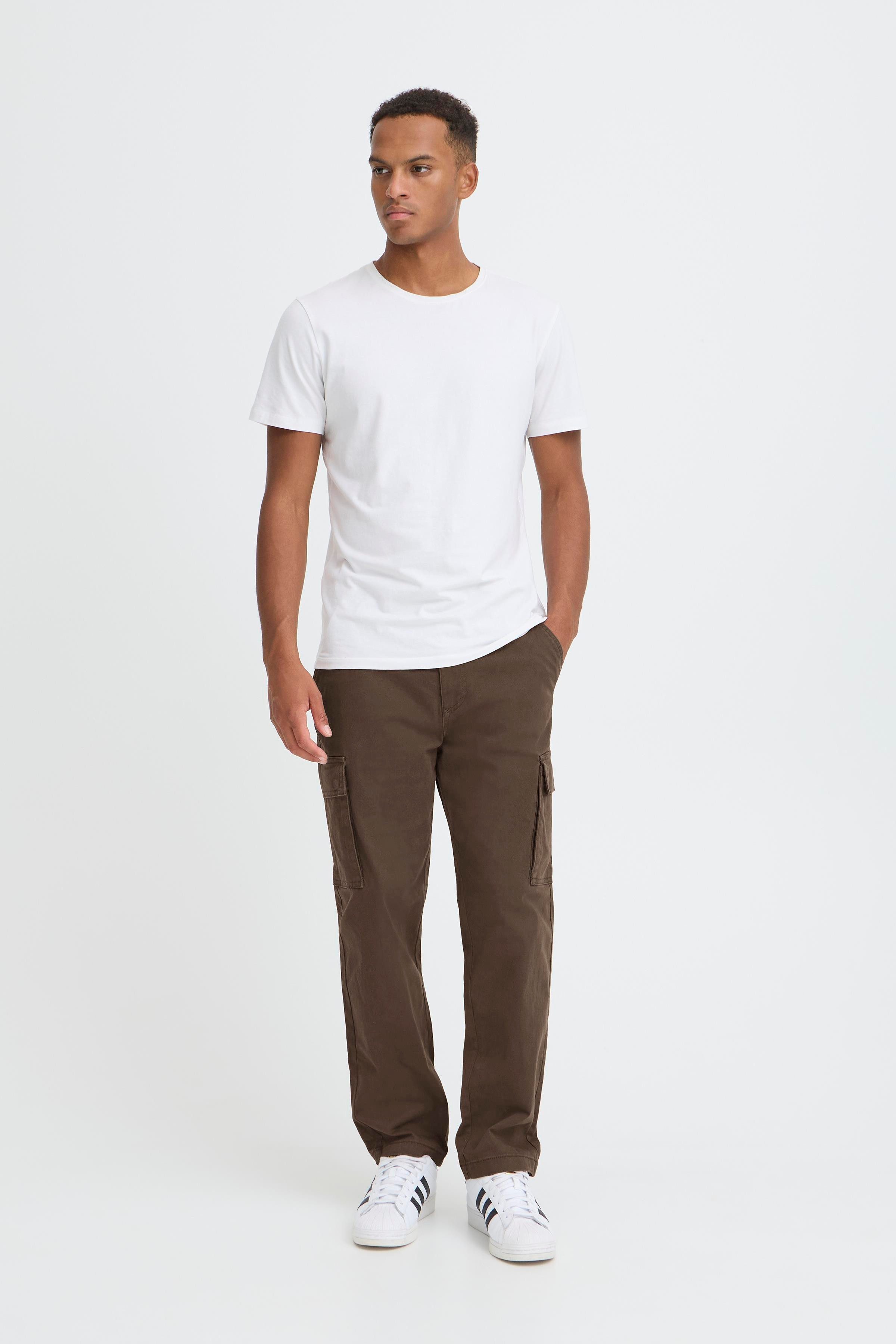 Blend Cargohose BHNATAN CARGO aus Baumwollmischung, lockere Passform, knöchellange Schnittform – Bild 4 von 5