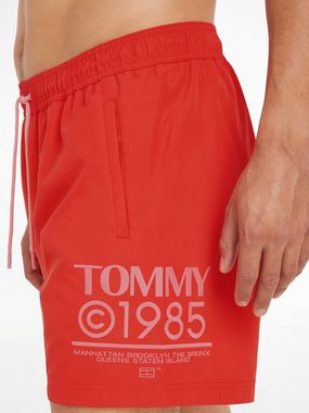 Tommy Hilfiger Swimwear Badeshorts SF MEDIUM DRAWSTRING mit kultigem Logoschriftzug