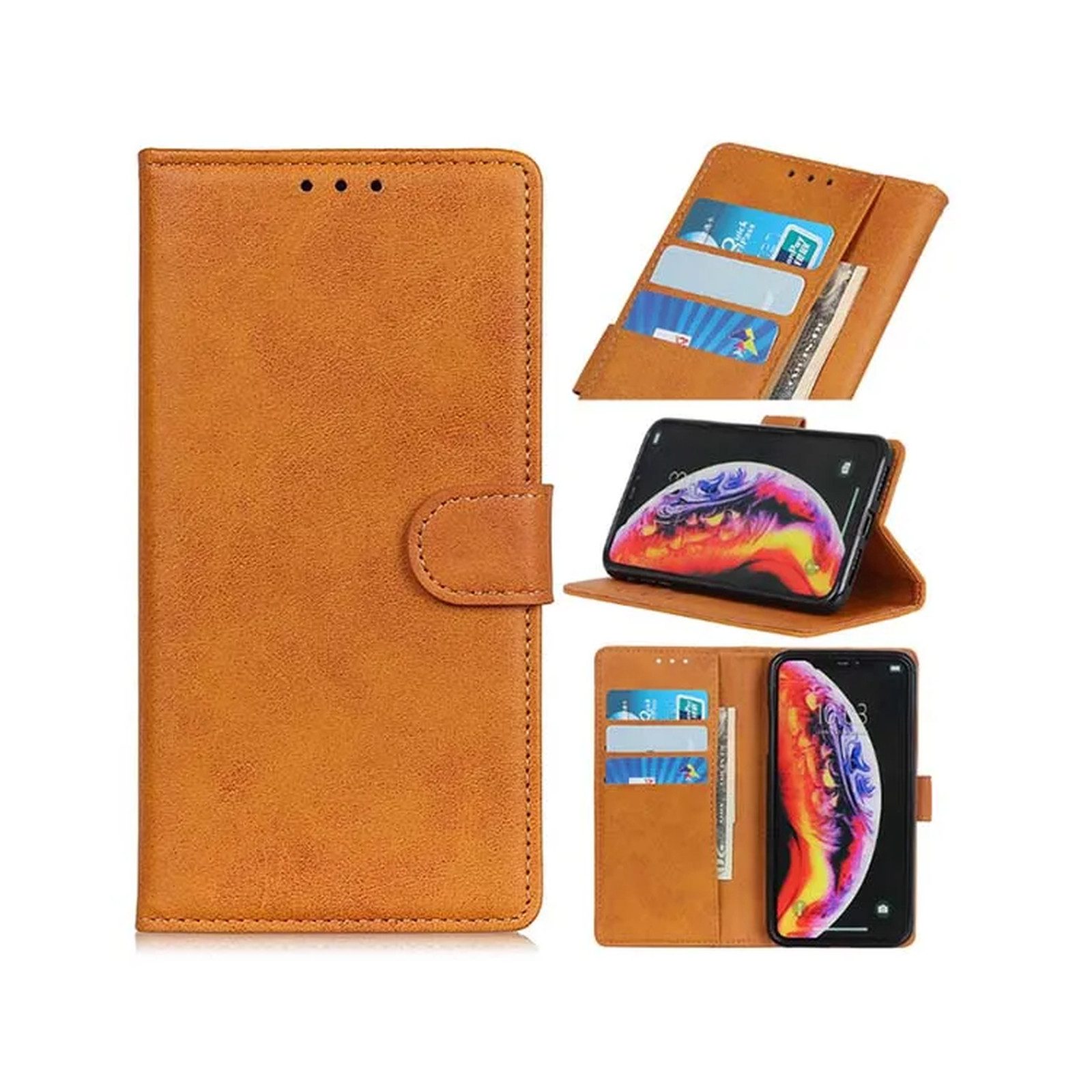 IKHEMalarka Handyhülle fur Apple iPhone 12,13,14,15 Schutzhülle Handy Tasche, Premium Leder – Bild 4 von 5