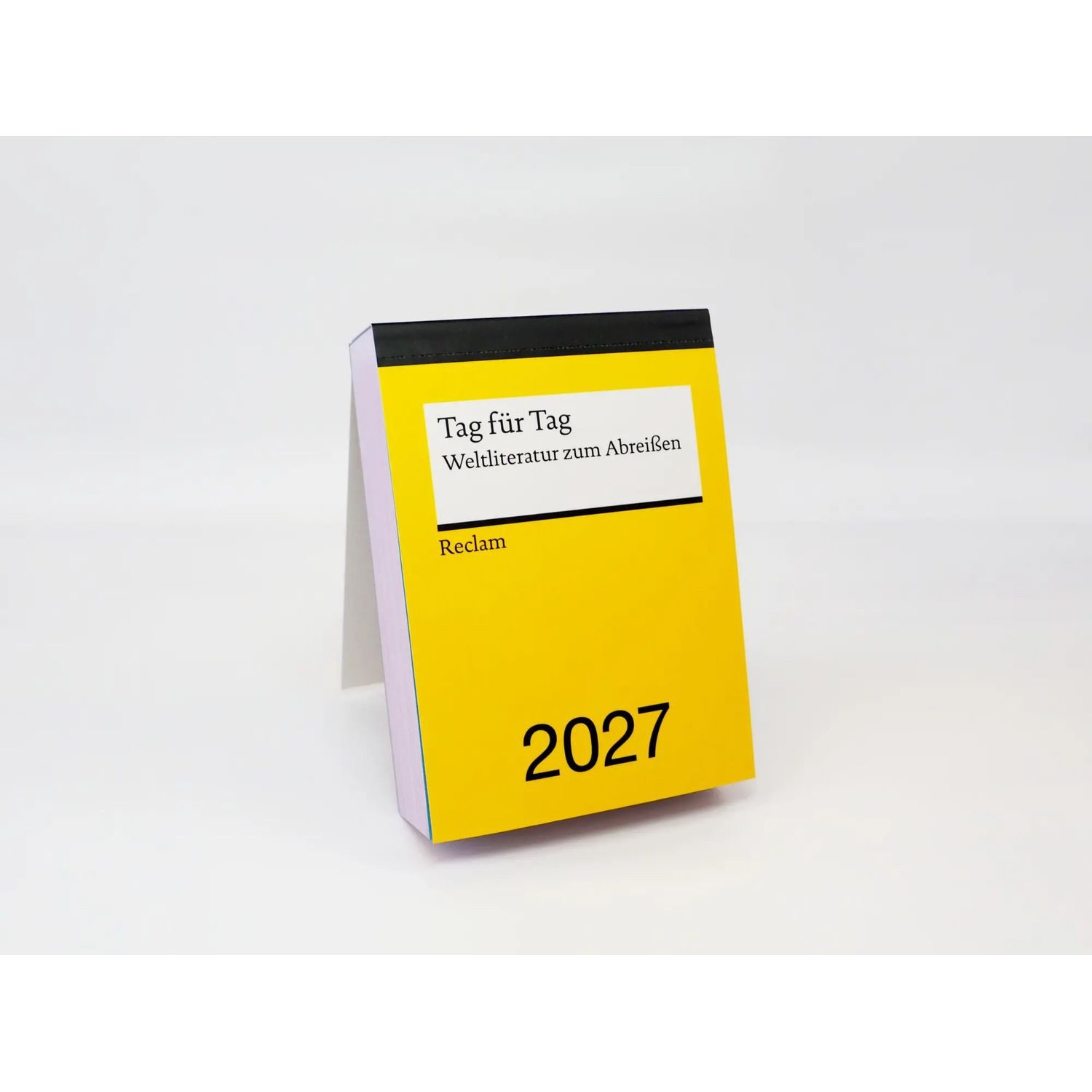 Reclam Verlag Wandkalender Tag für Tag. Weltliteratur zum Abreißen 2027
