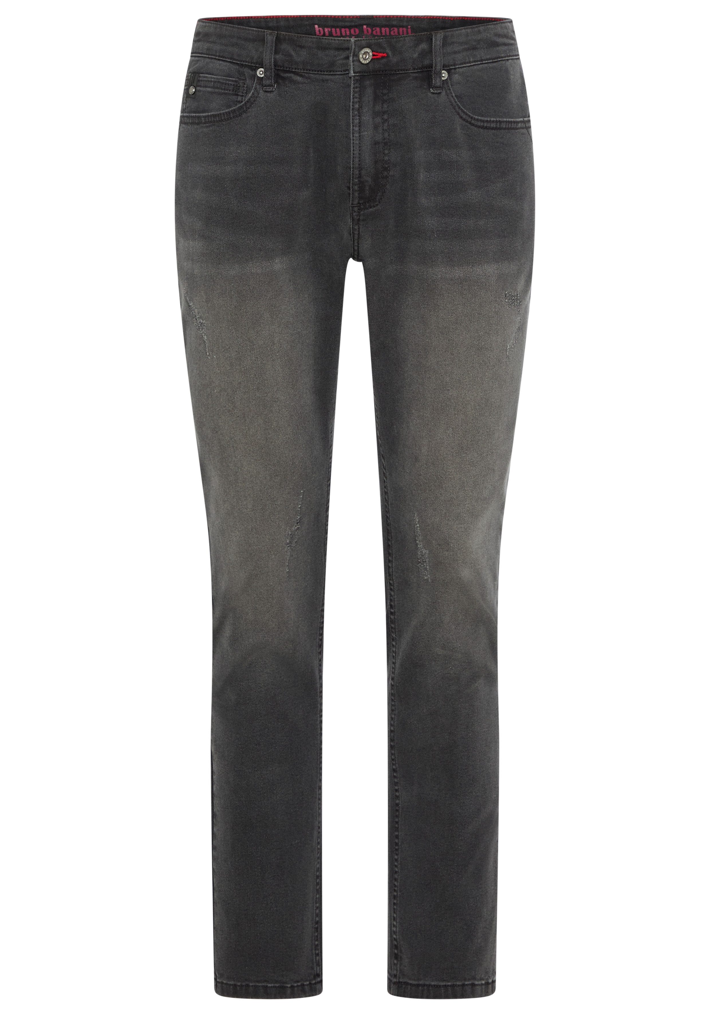 Bruno Banani Slim-fit-Jeans Liam mit schmaler Beinform, niedrige Leibhöhe, in 32 und 34 Inch. € 49,99, (€ 49,99 pro 1 Stk).
