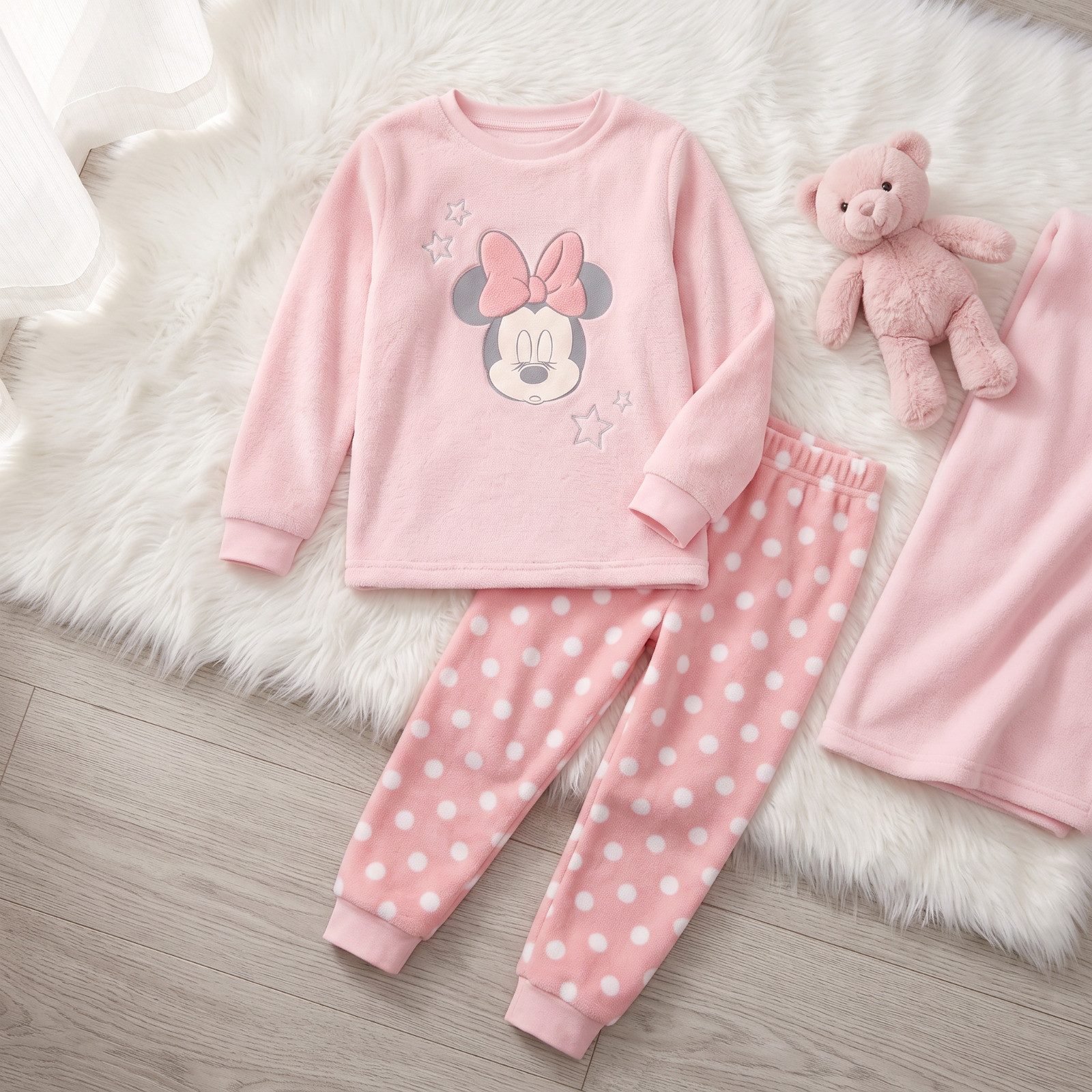 Disney Schlafanzug Disney Minnie Maus Kinder Mädchen Schlafanzug Pyjama Shirt Hose