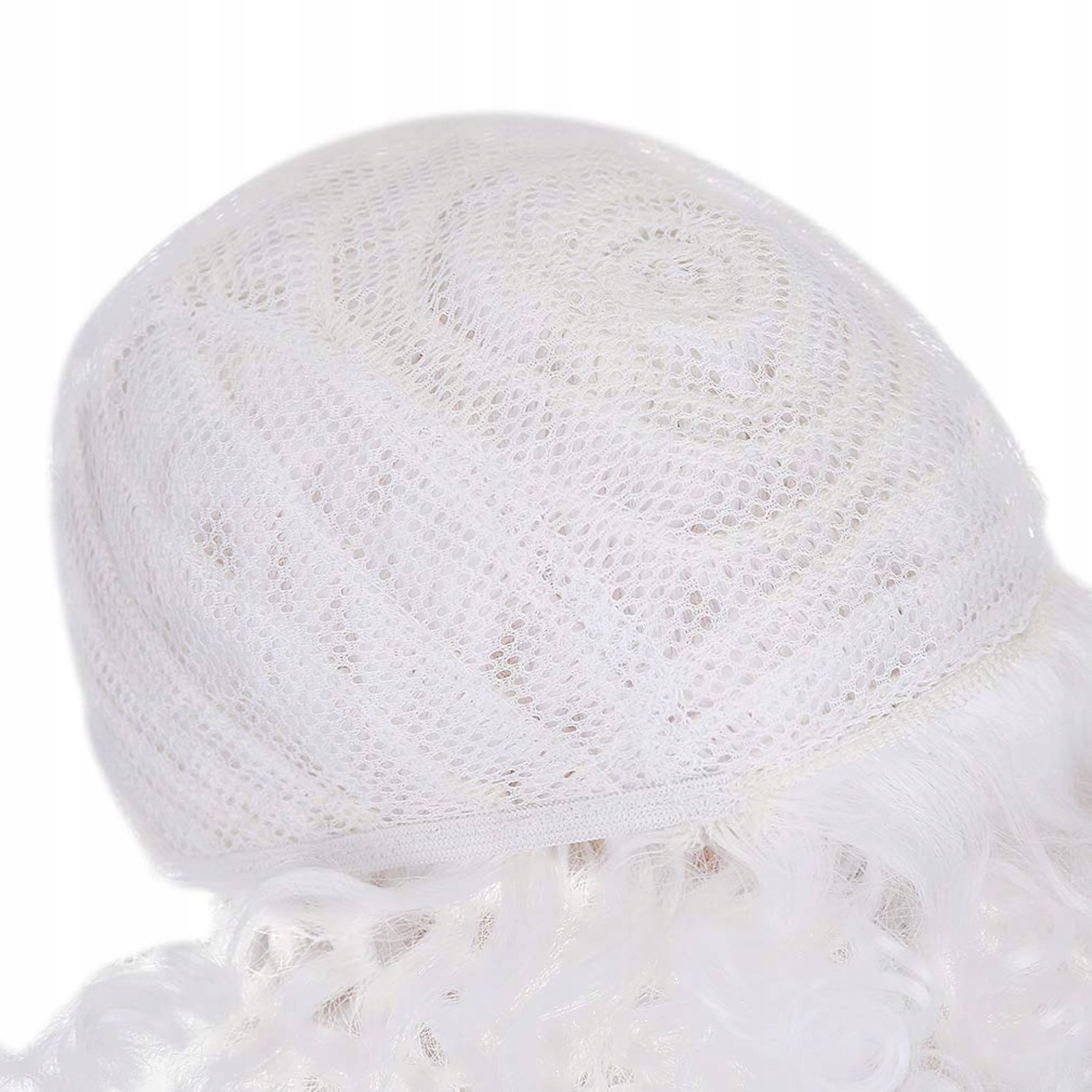 Procos Kostüm Perücke für den Weihnachtsmann - Weißes Engel Kostüm