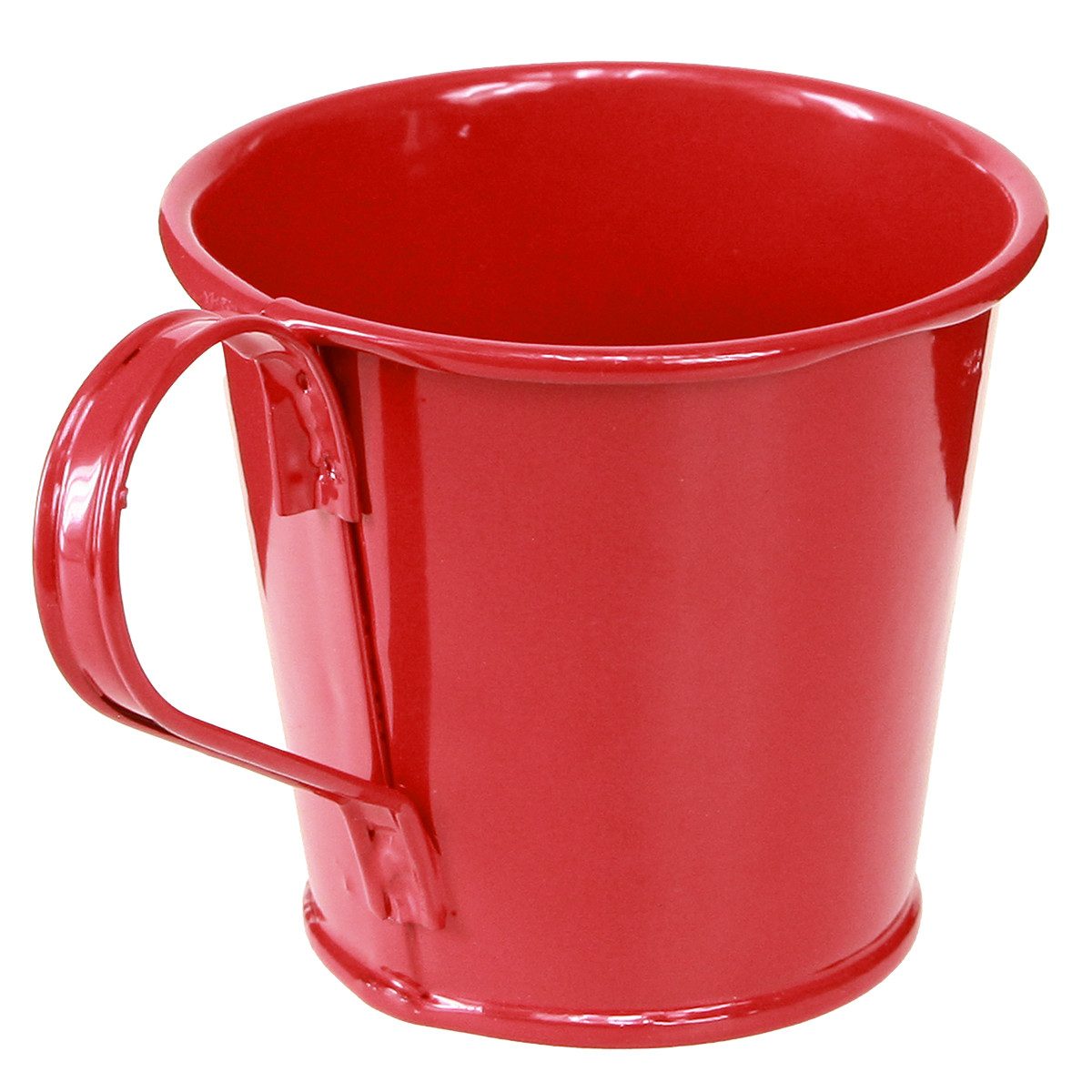 Florists Products Kerzenhalter Metall Stabkerzenhalter Rot Tasse 6er Set Weihnachten, 6 Stück