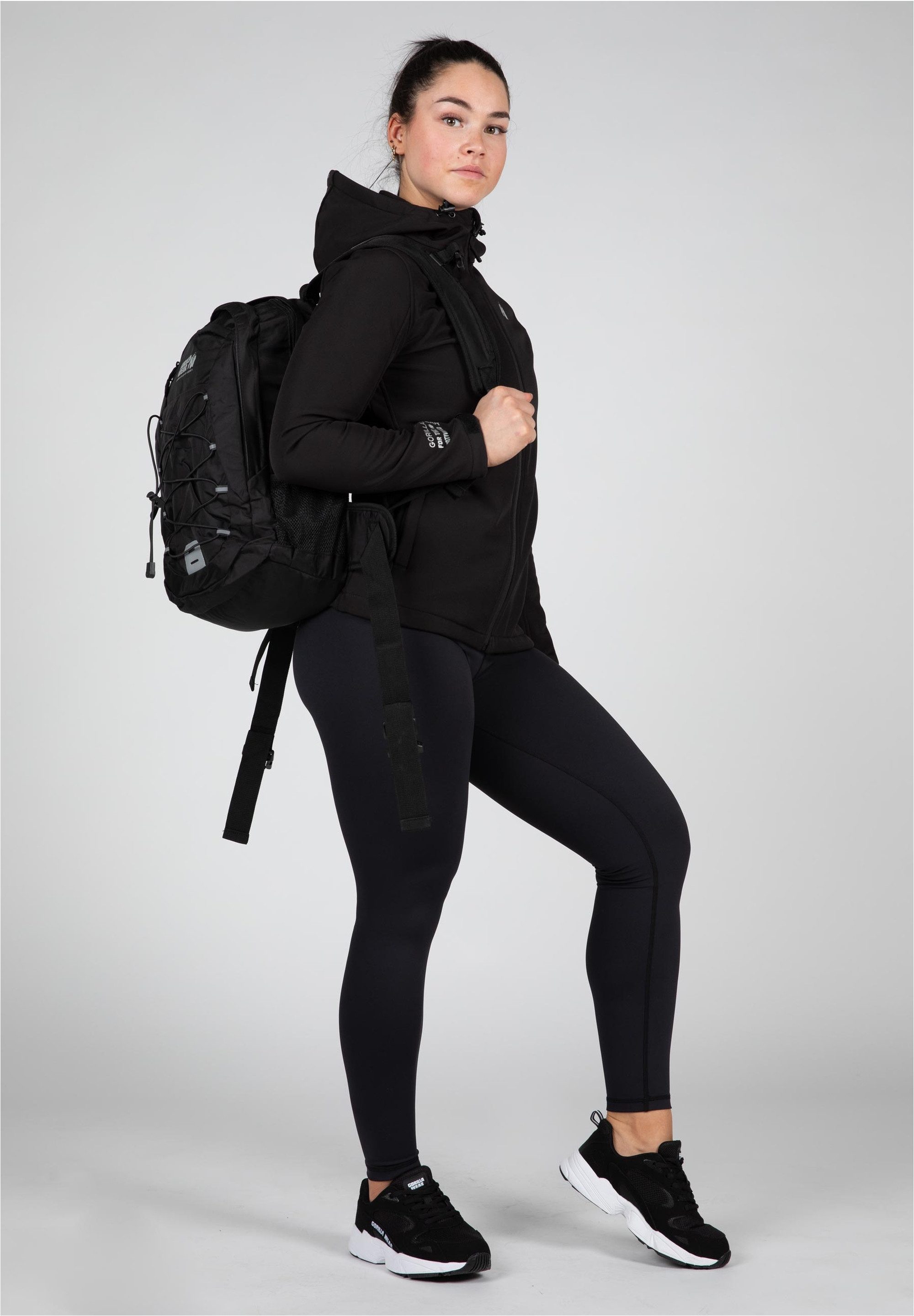 Gorilla Wear Trainingsjacke mit praktischer Kapuze