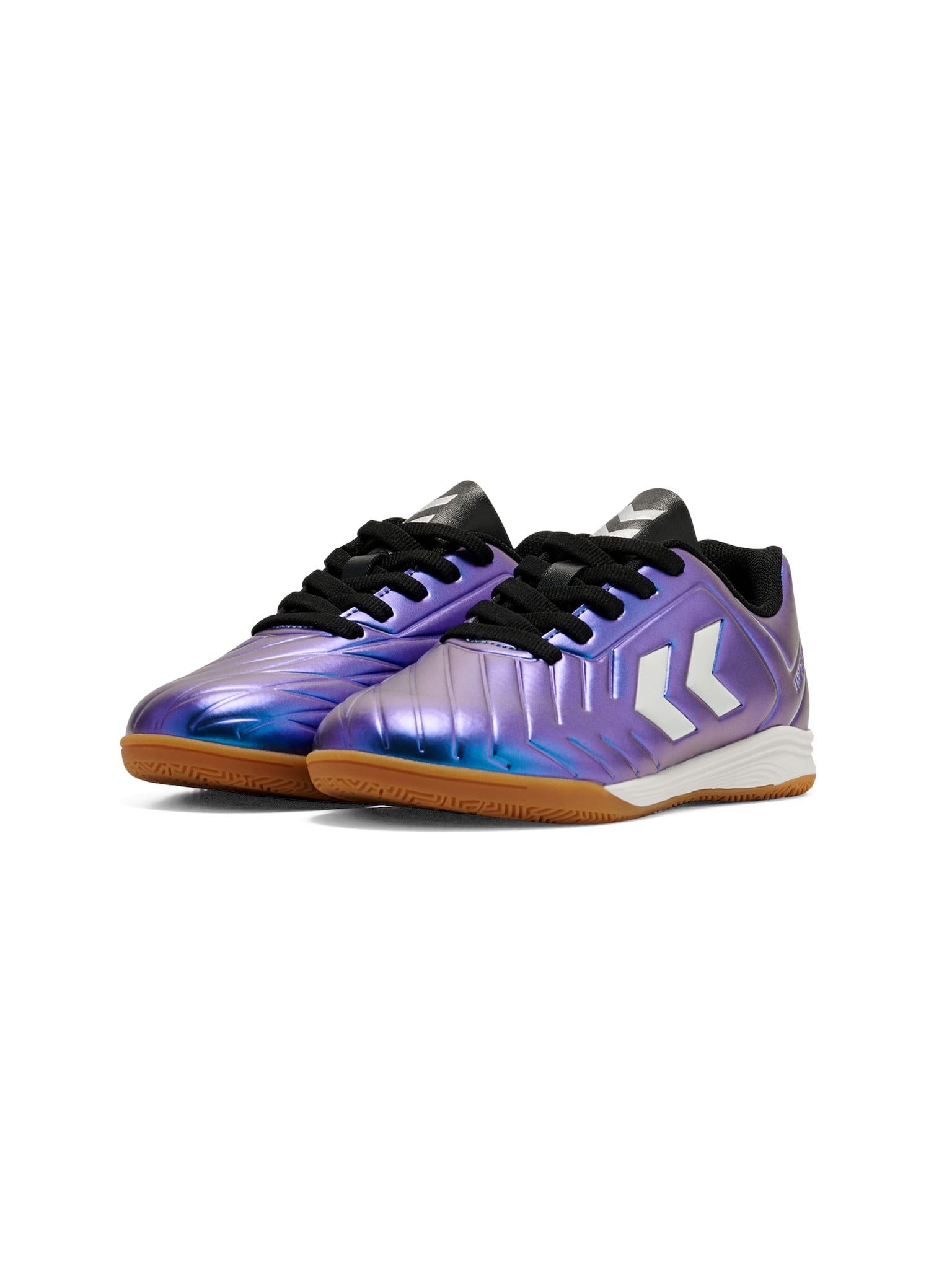 hummel Hallen-Indoorschuhe Top Star I.C. 2.0 navyblau/bunt Kinder Badmintonschuh