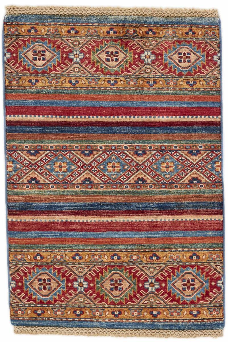 Orientteppich Arijana Shaal 62x93 Handgeknüpfter Orientteppich, Nain Trading, rechteckig, Höhe: 5 mm