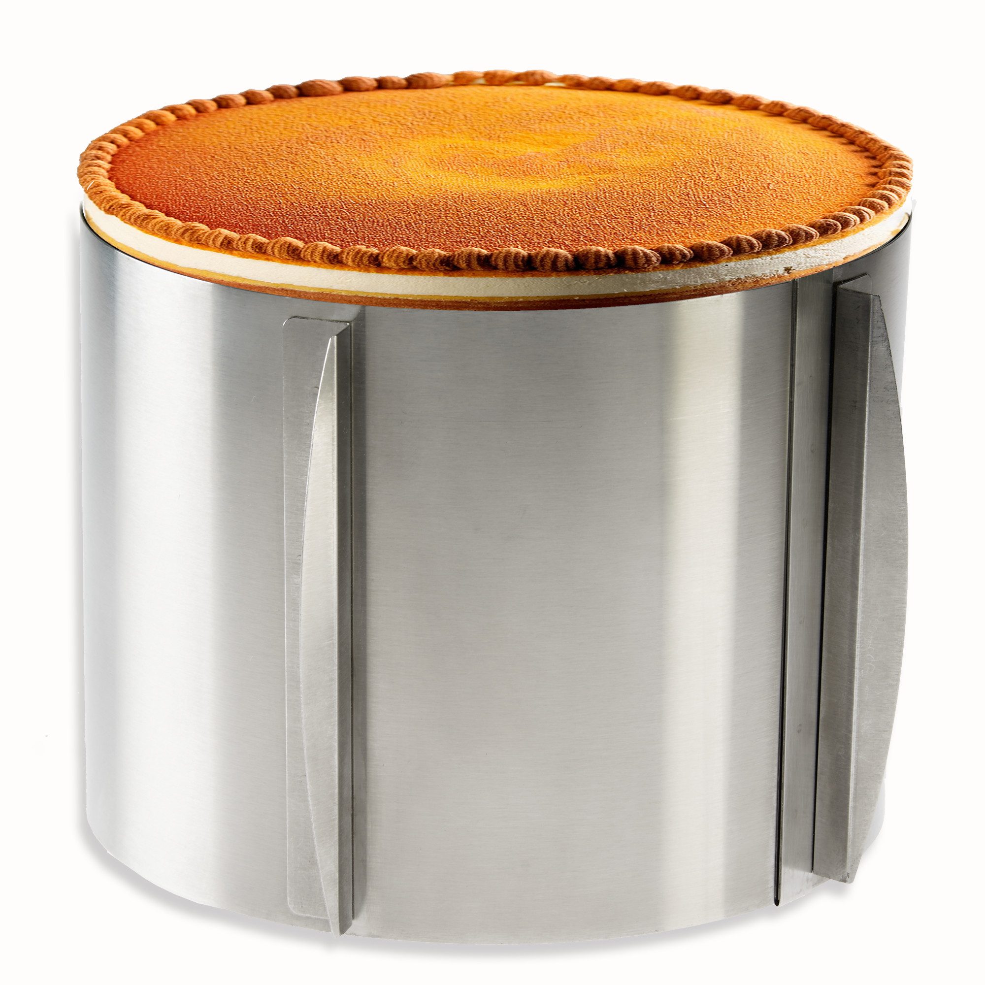 Tortenring Smart-Planet Tortenring 15cm hoch verstellbar Backring aus Edelstahl