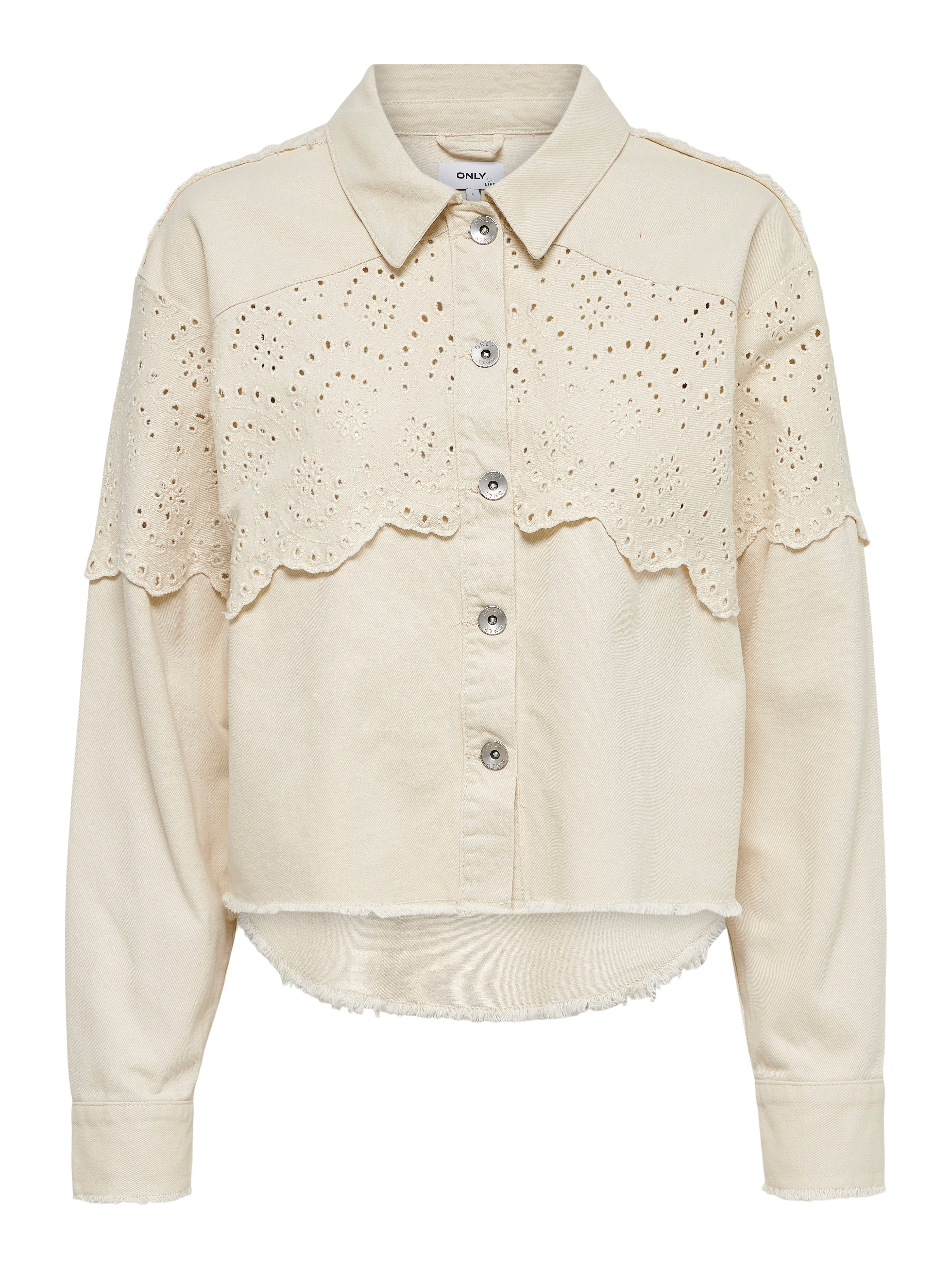 Kurzjacke ONLELENA CROCHET JACKET NC OTW