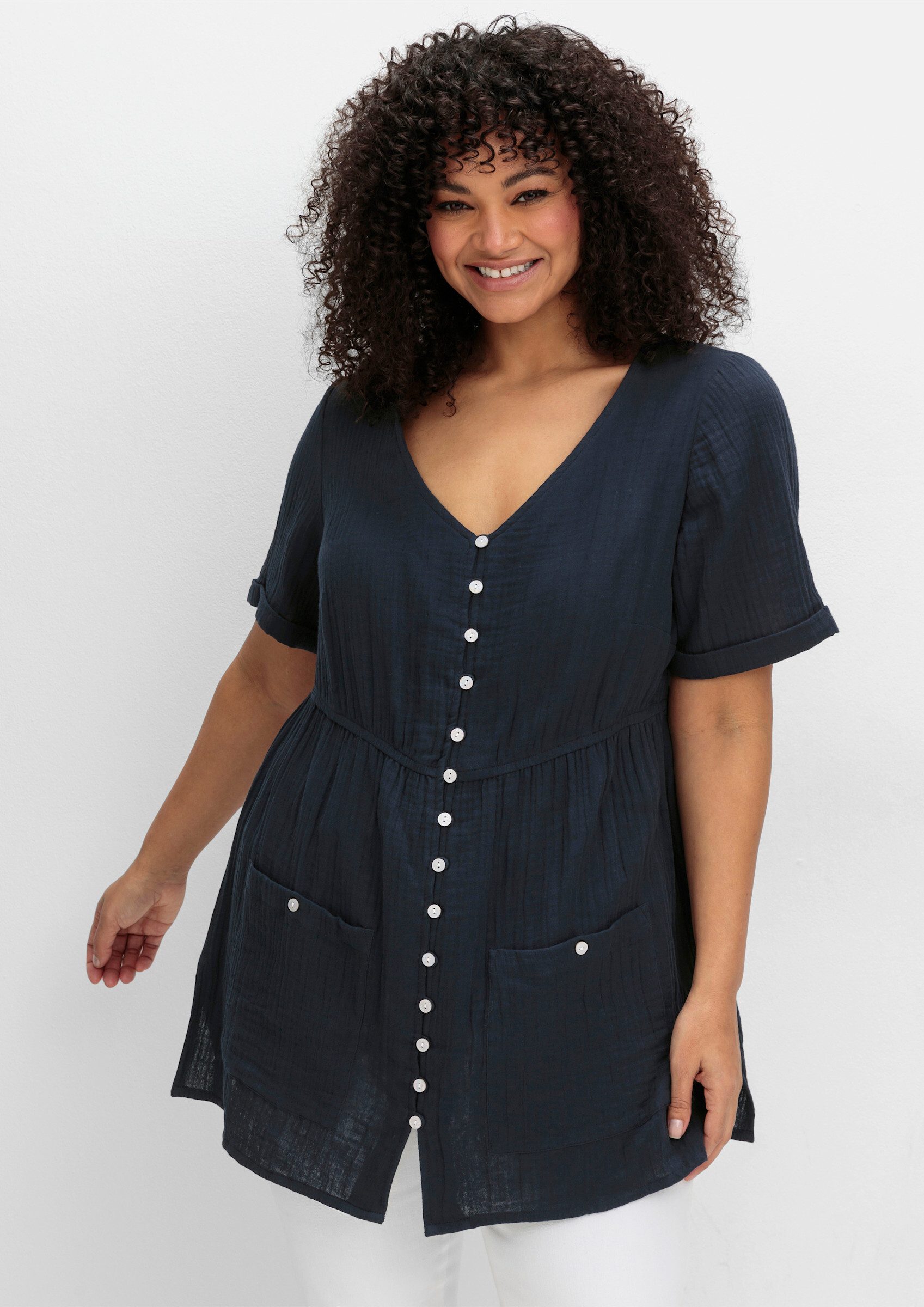 sheego by Joe Browns Klassische Bluse Longbluse . günstig online kaufen