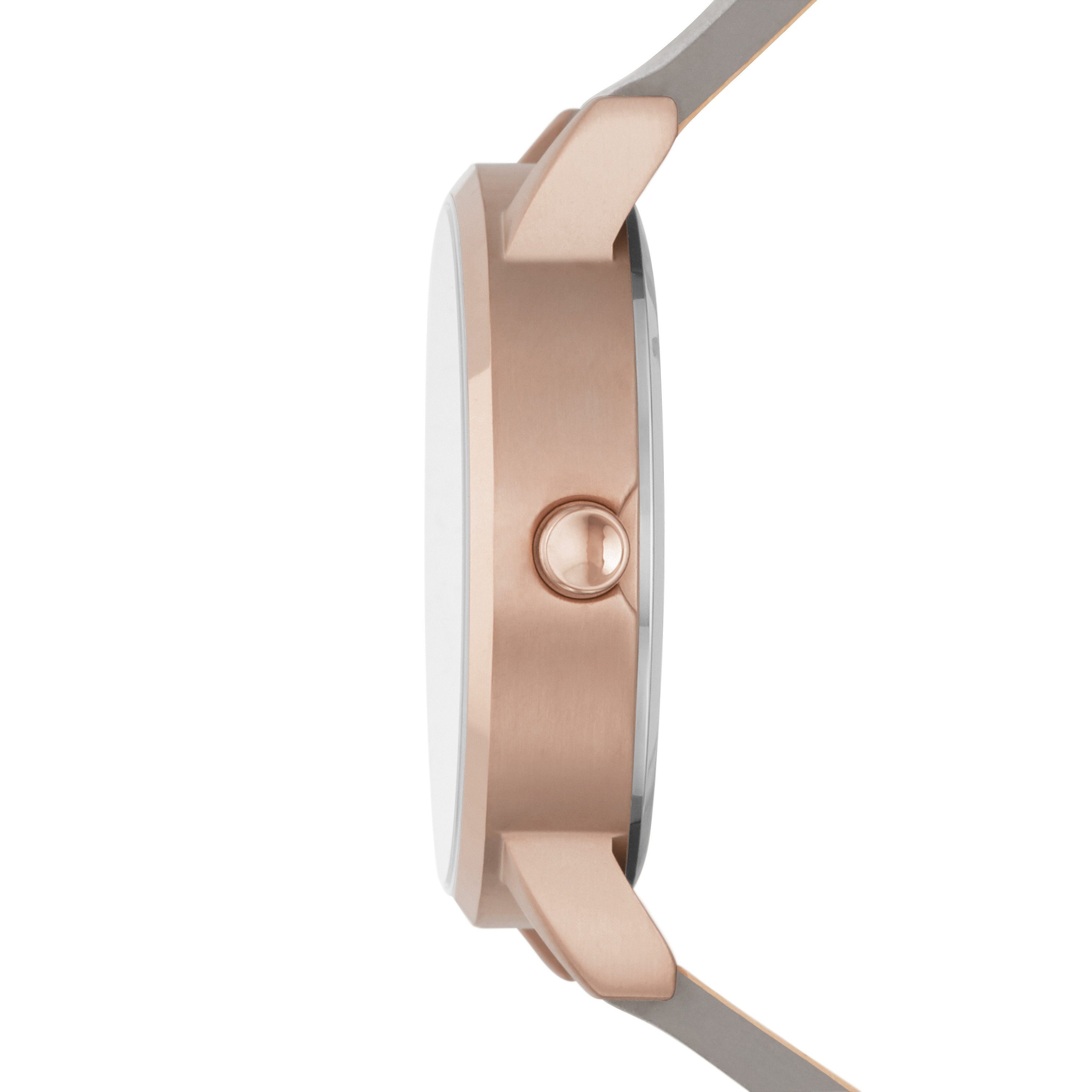DKNY Quarzuhr Echtleder günstig online kaufen