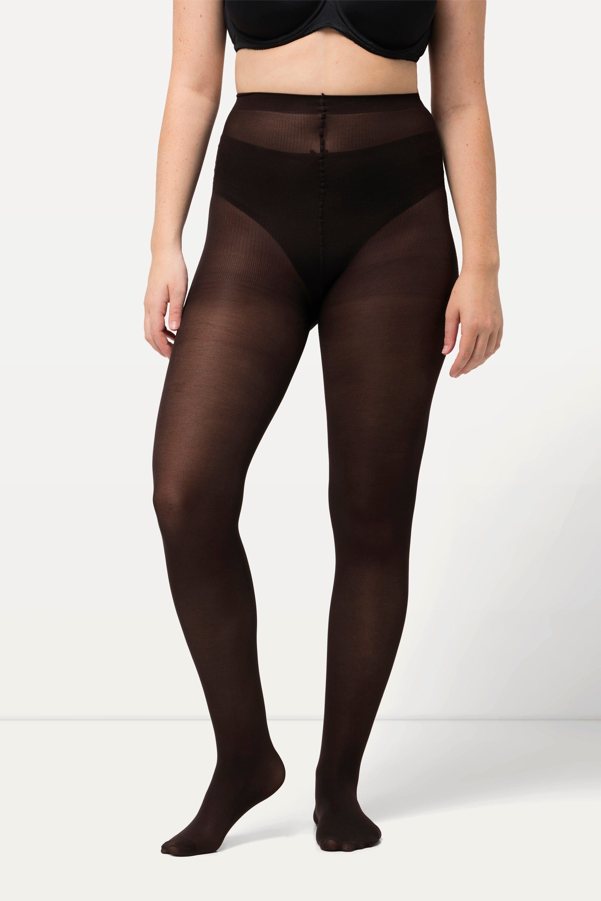 Ulla Popken Feinstrumpfhose Strumpfhose 40 DEN Mikrofaser-Komfort