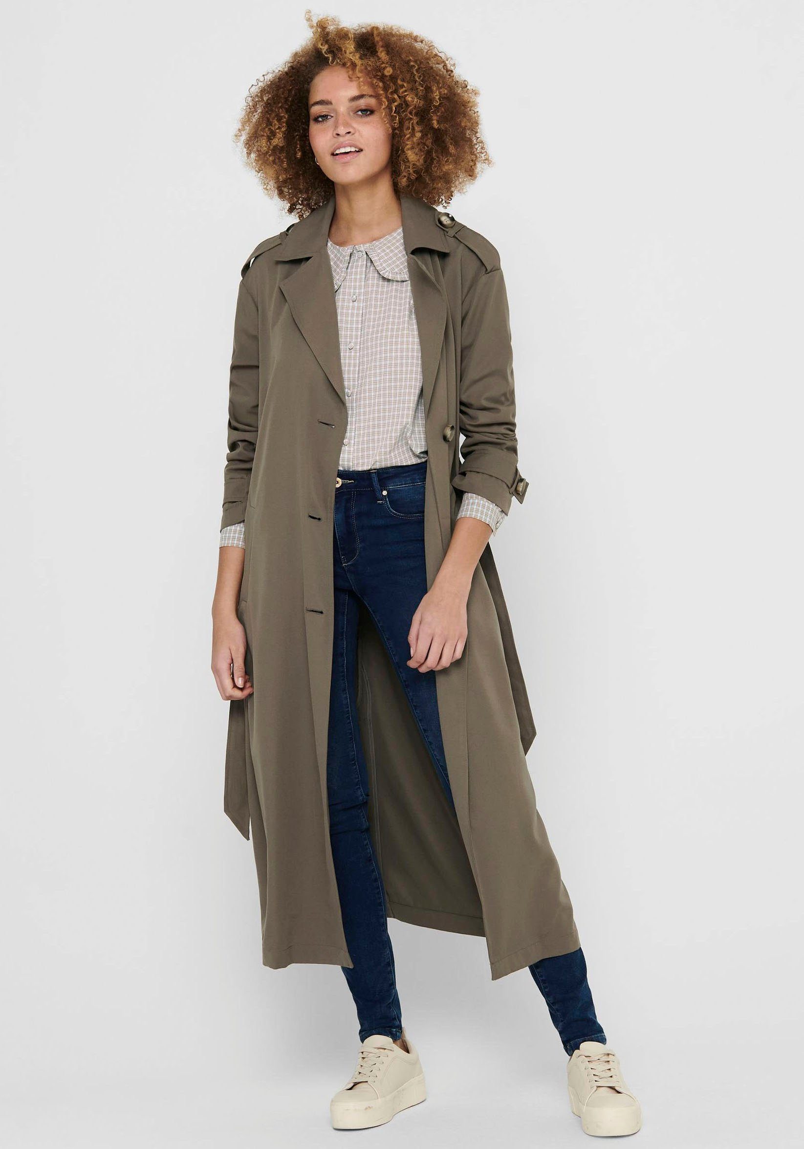 OTW TRENCHCOAT Walnut X-LONG ONLY ONLLINE NOOS Trenchcoat