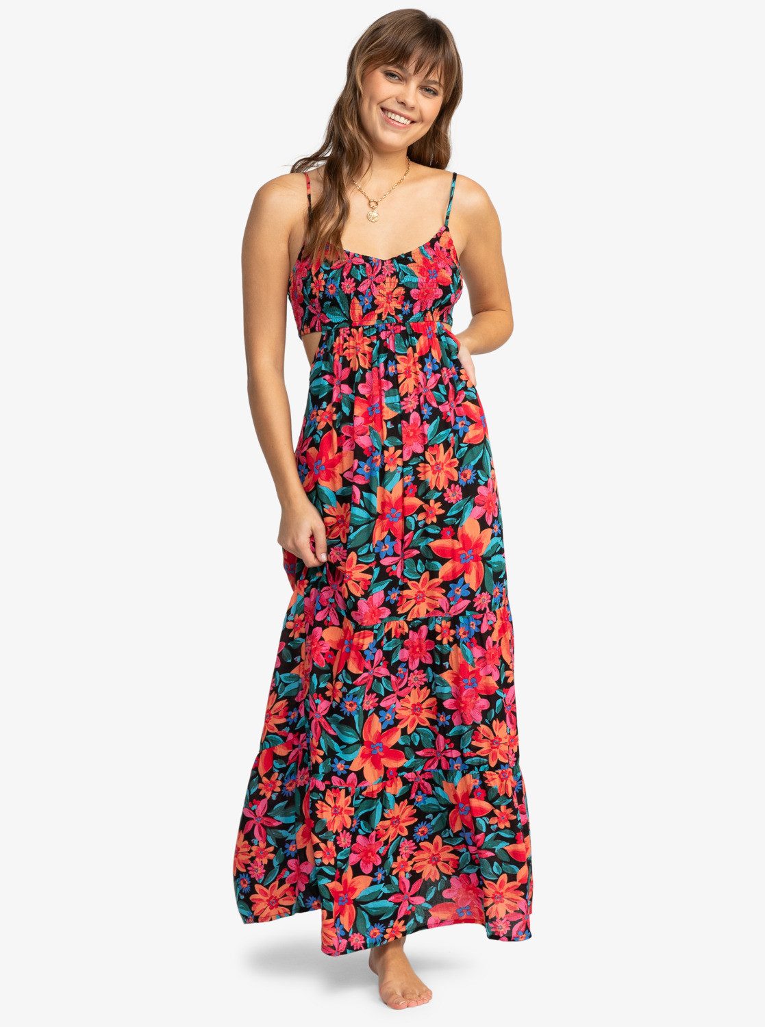 Roxy Maxikleid Hot Tropics - Luftiges Maxikleid für Frauen