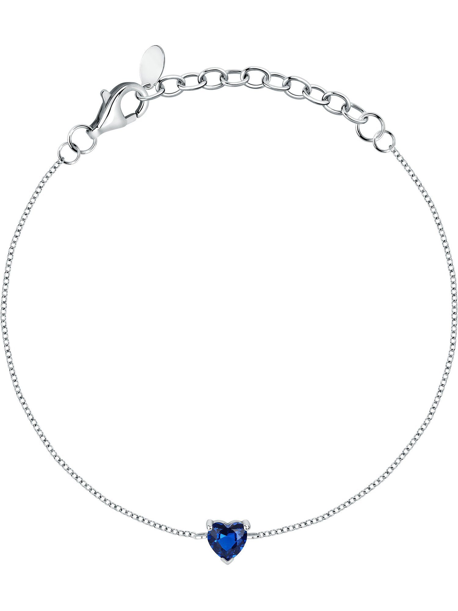 FAVS Silberarmband FAVS Damen-Armband 925er Silber 1 Zirkonia Herz