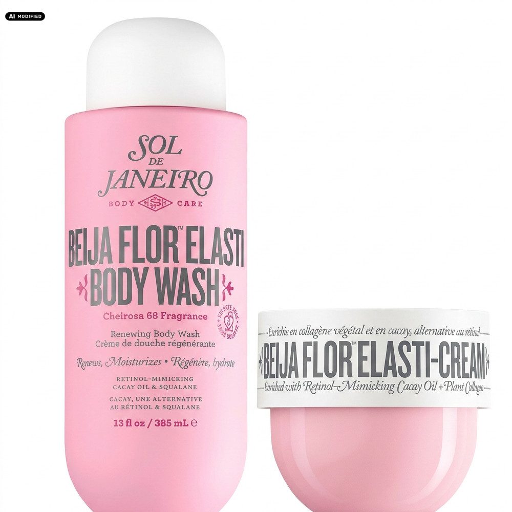 Sol de Janeiro Körperpflegemittel Sol de Janeiro Beija Flor Dusch & Pflege Duo, Pflegendes Dusch- und Körperpflege-Set mit Beija Flor Duft