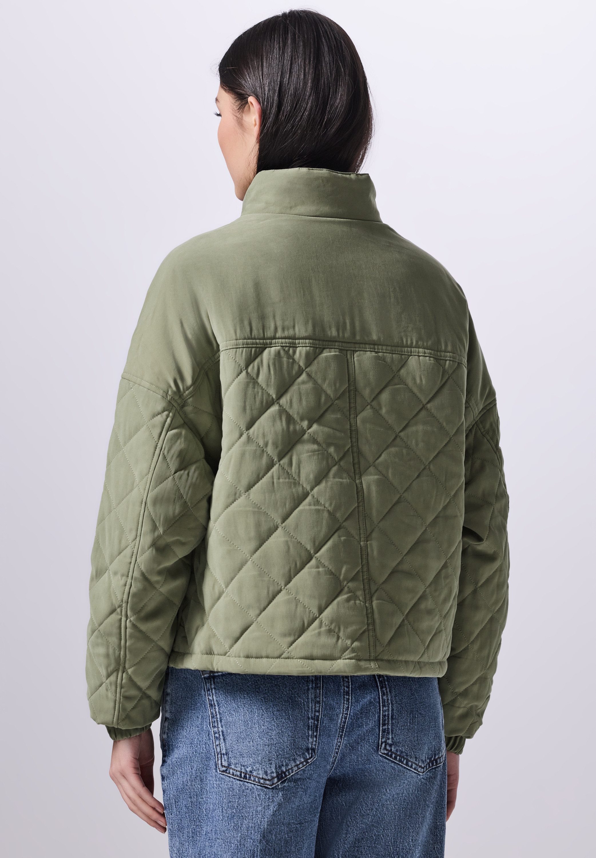 STREET ONE STUDIO Steppjacke mit Tunnelzug günstig online kaufen