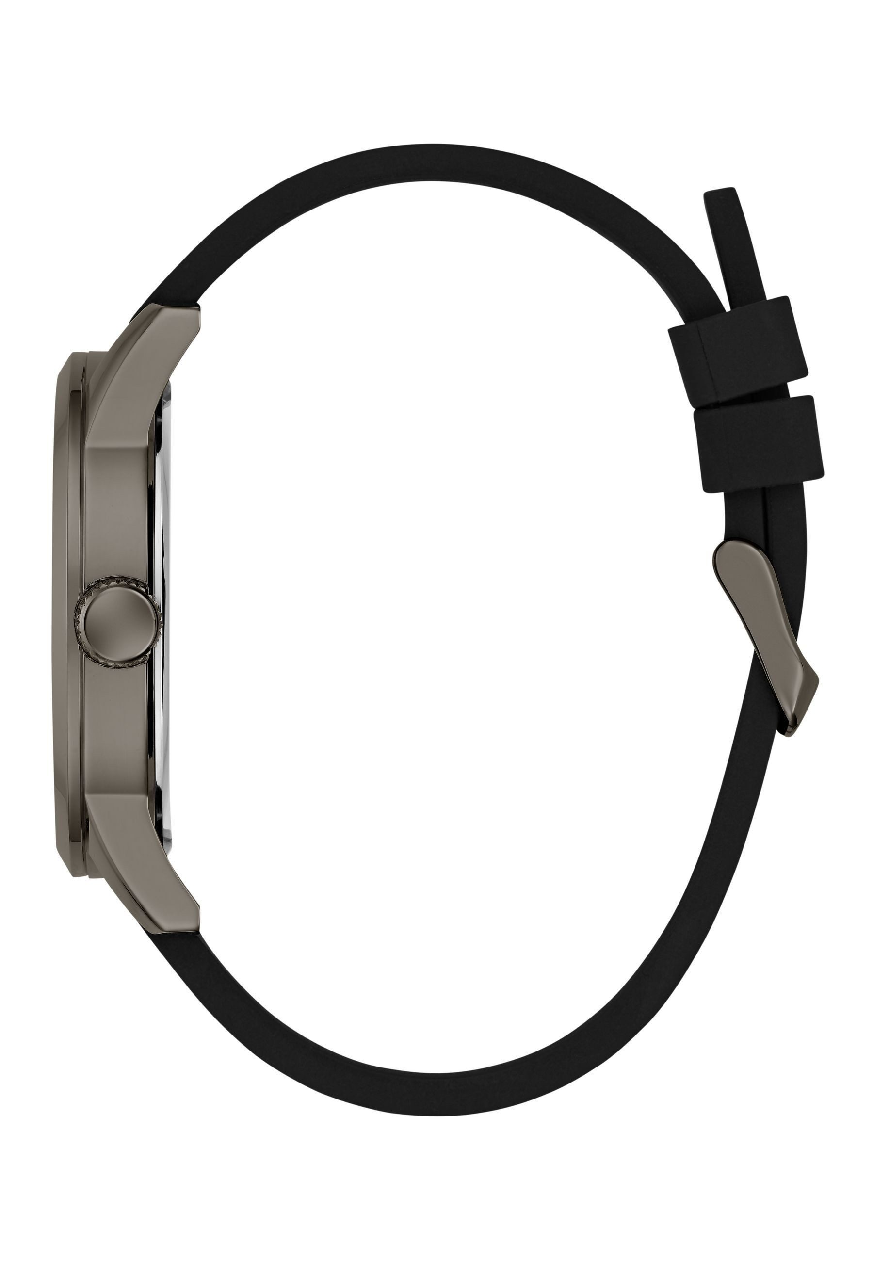 Guess Quarzuhr BADGE, (1-tlg), Quarz-Analoguhr günstig online kaufen