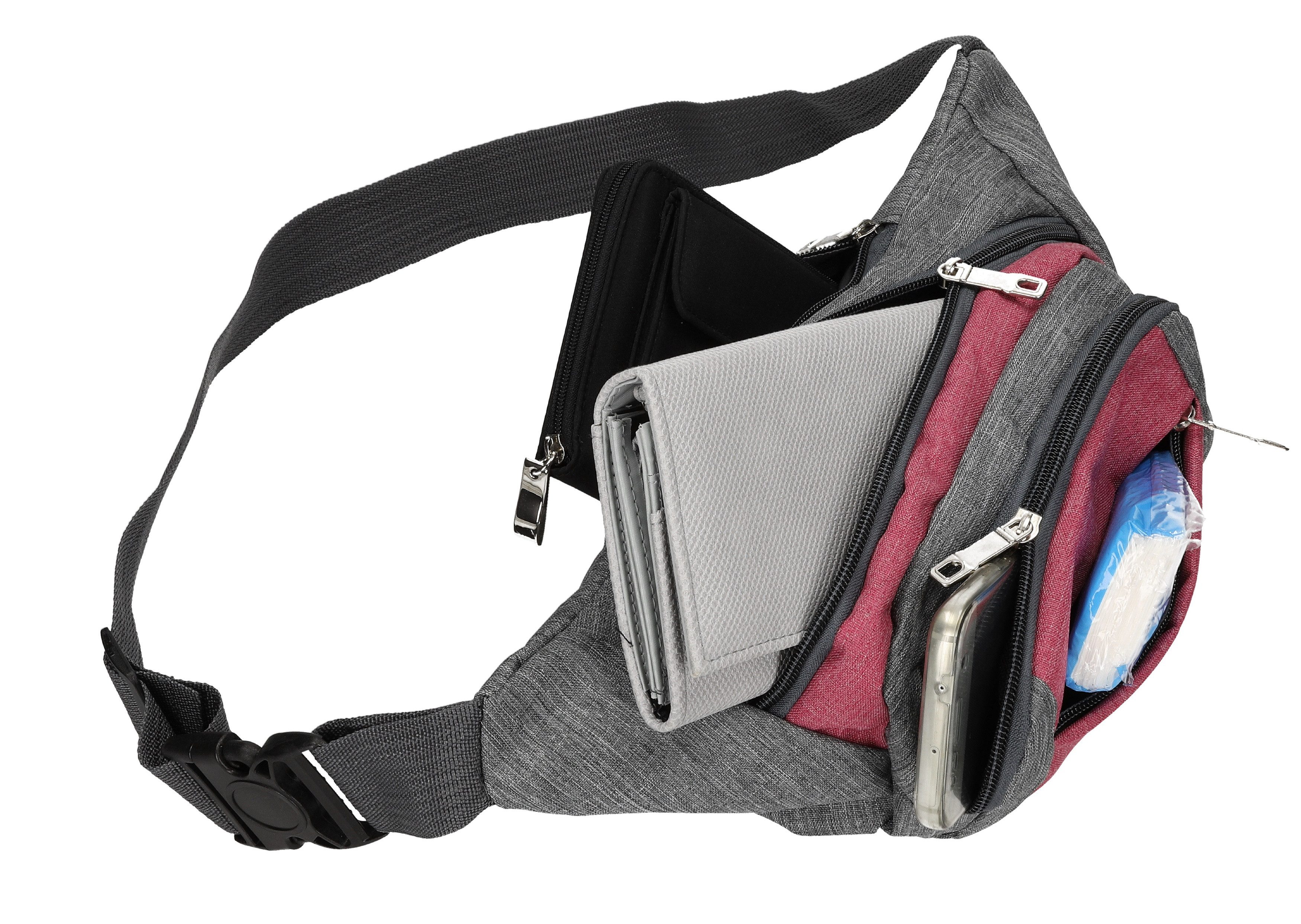 Betz Bauchtasche Bauchtasche Gürteltasche Lindau 2-farbig