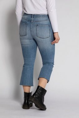 Studio Untold Stretch-Hose Cropped Flared Jeans 7/8-Länge 5-Pocket