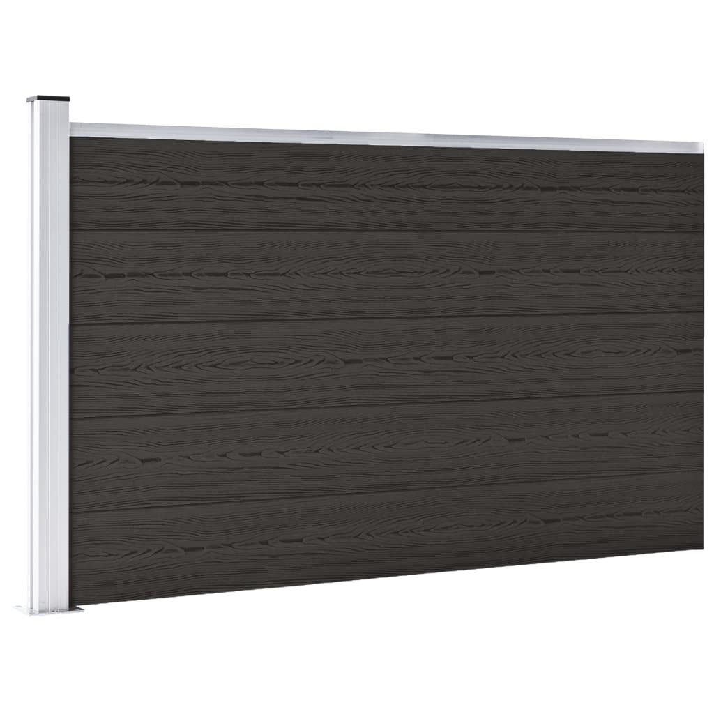 vidaXL Gartenzaun, Zaunelement WPC 175x105 cm günstig online kaufen