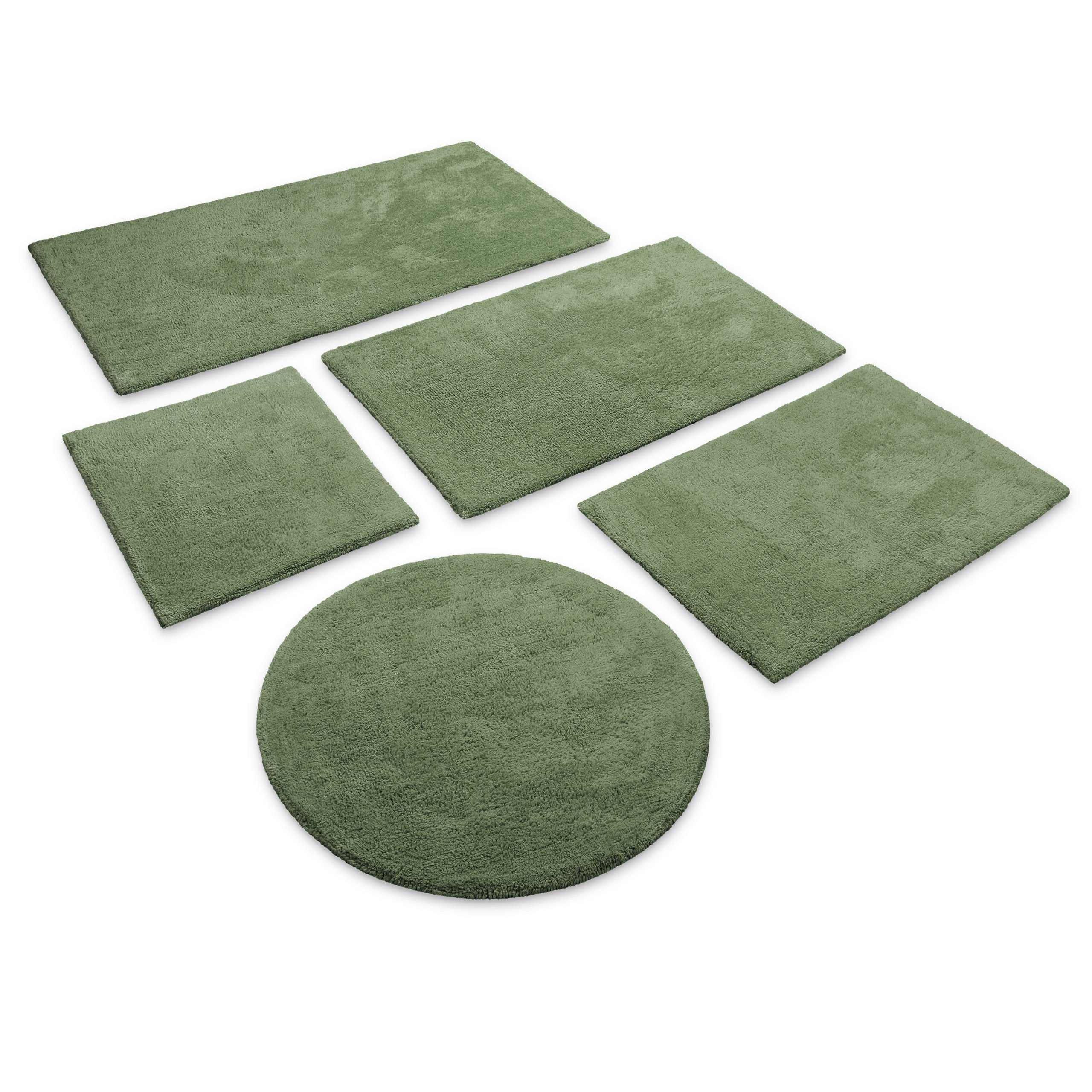 Wecon home Basics Badematte Erik, Höhe 20 mm, Baumwolle, rechteckig, waschbar, rutschfest, sehr weich, strapazierfähig, pflegeleicht