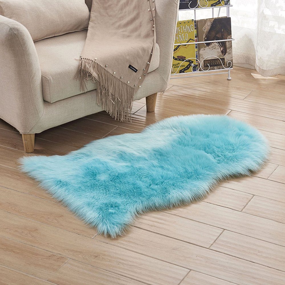 BTTO TEPP Hochflor-Teppich Fellteppich,Kunstfell,Weich,Hochflor Shaggy Tepp günstig online kaufen
