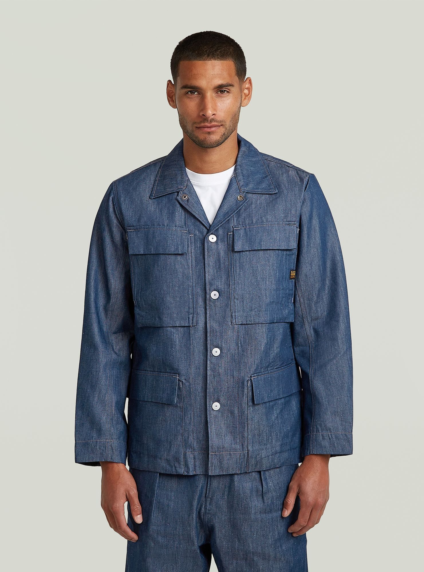 G-STAR Langarmshirt 4 Pocket Overshirt günstig online kaufen