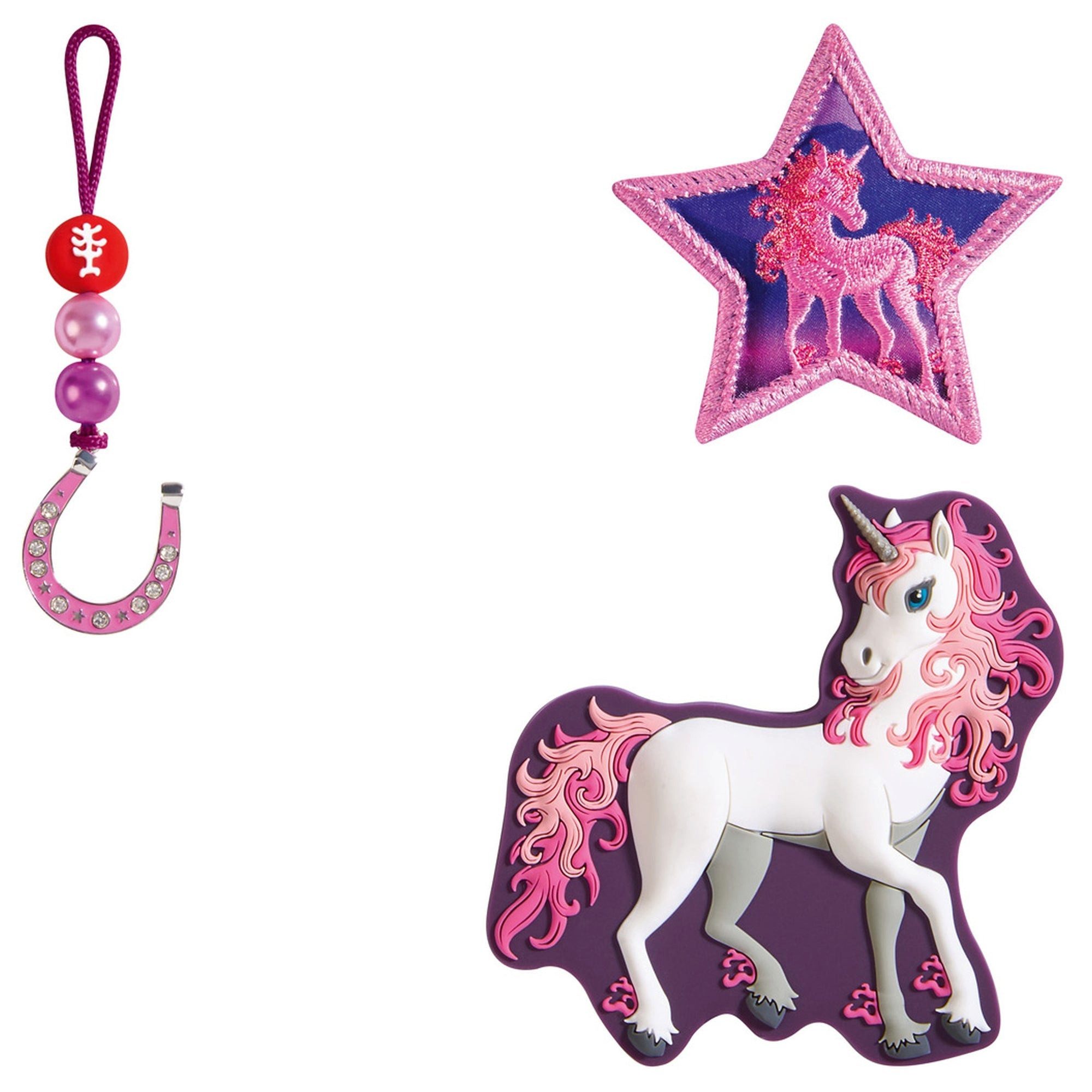Step by Step Schulranzen Zubehör-Set "Magic Mags" (Pretty Unicorn Nuala)